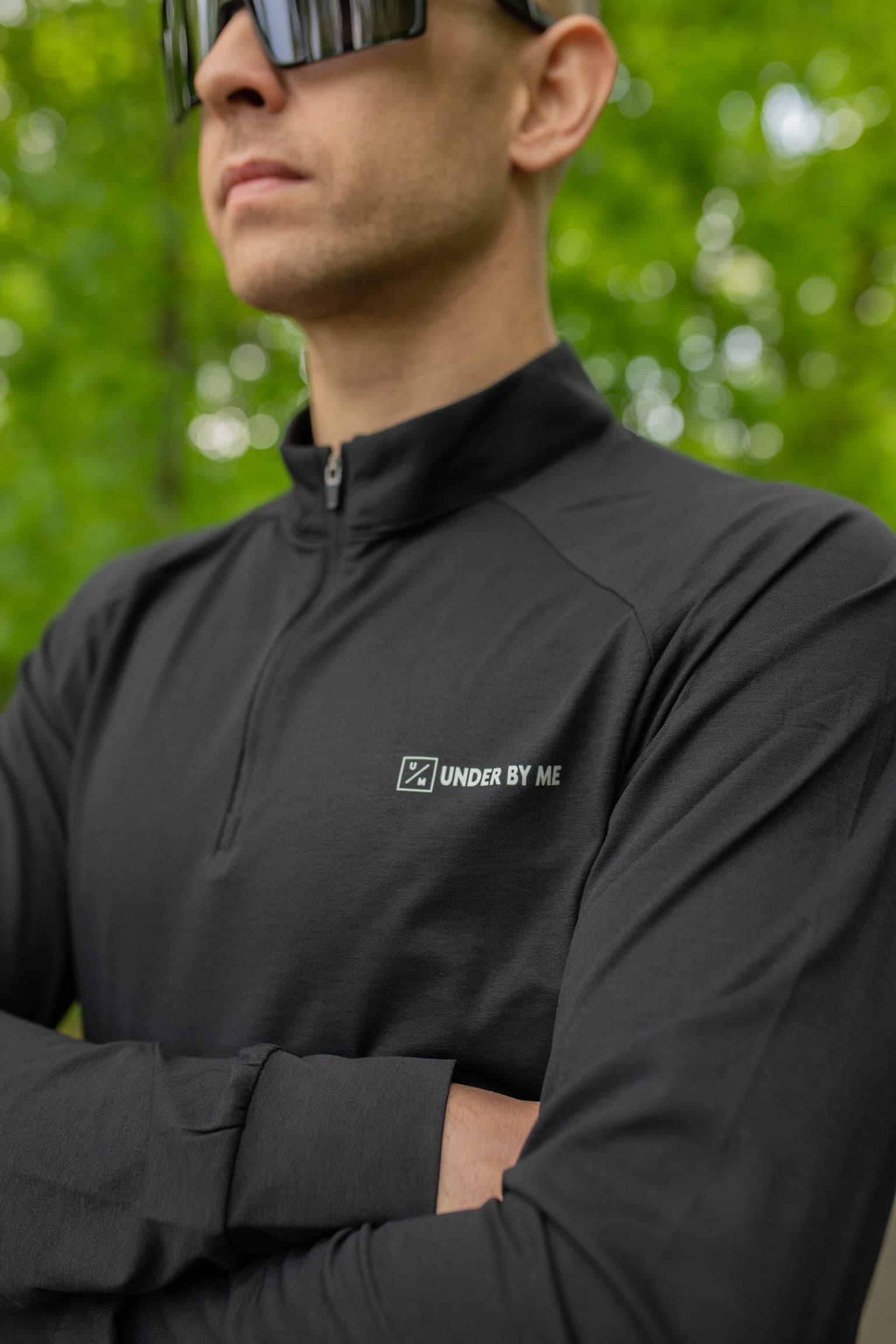 Лонгслив UNDER BY ME Black унисекс 13