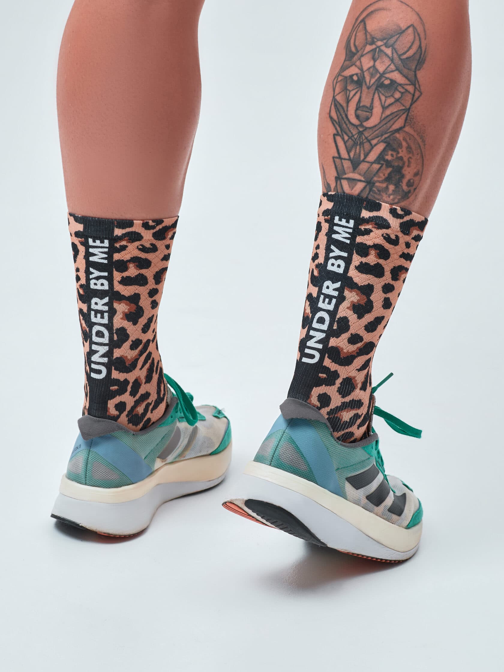 Носки спортивные UNDER BY ME Leopard 3.0 5