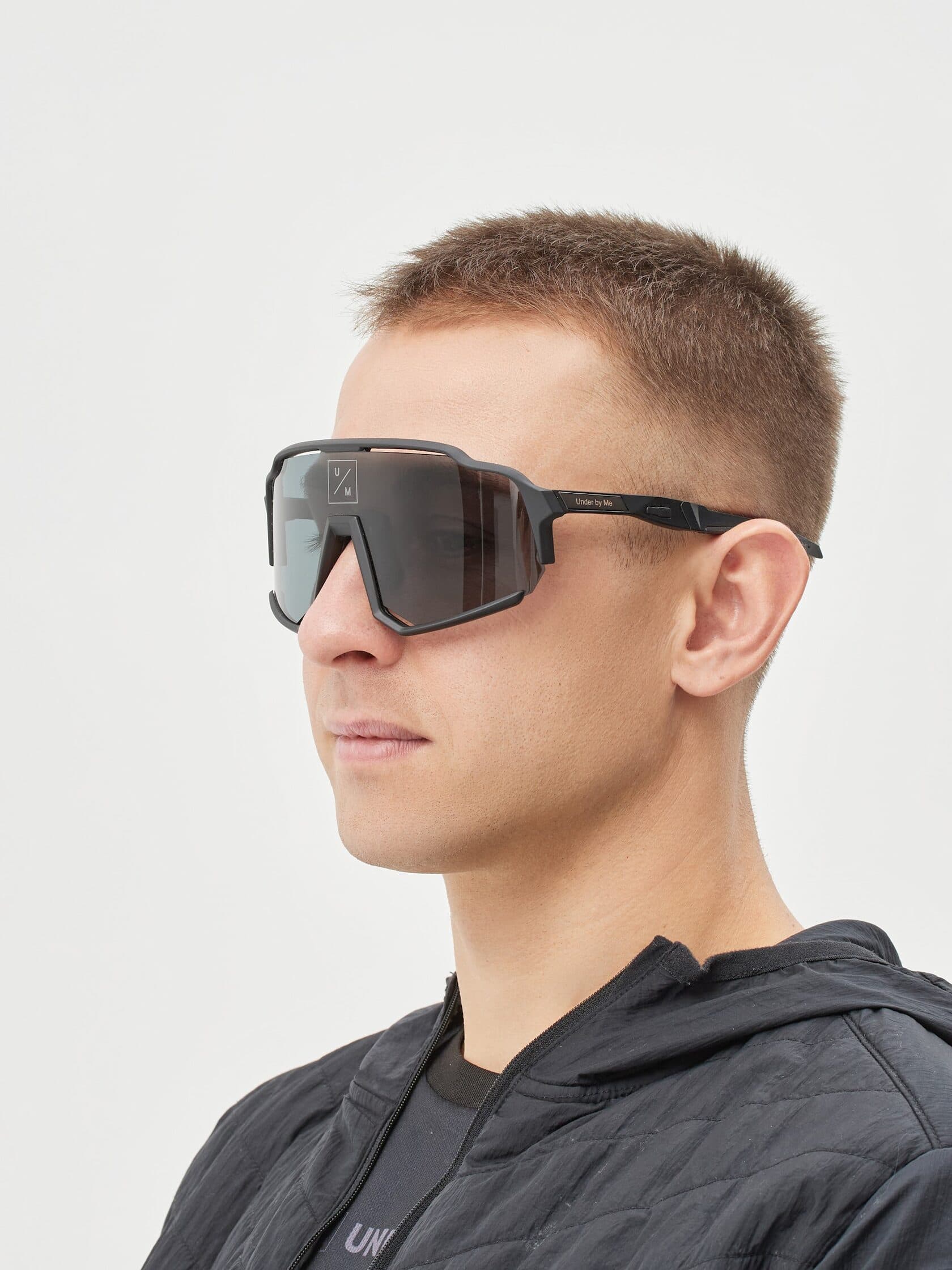 Солнцезащитные спортивные очки UNDER BY ME Aerospace polarized Black 4