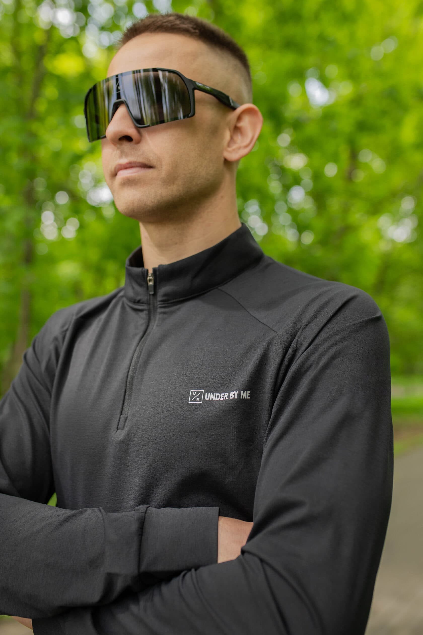 Солнцезащитные спортивные очки UNDER BY ME Black 10