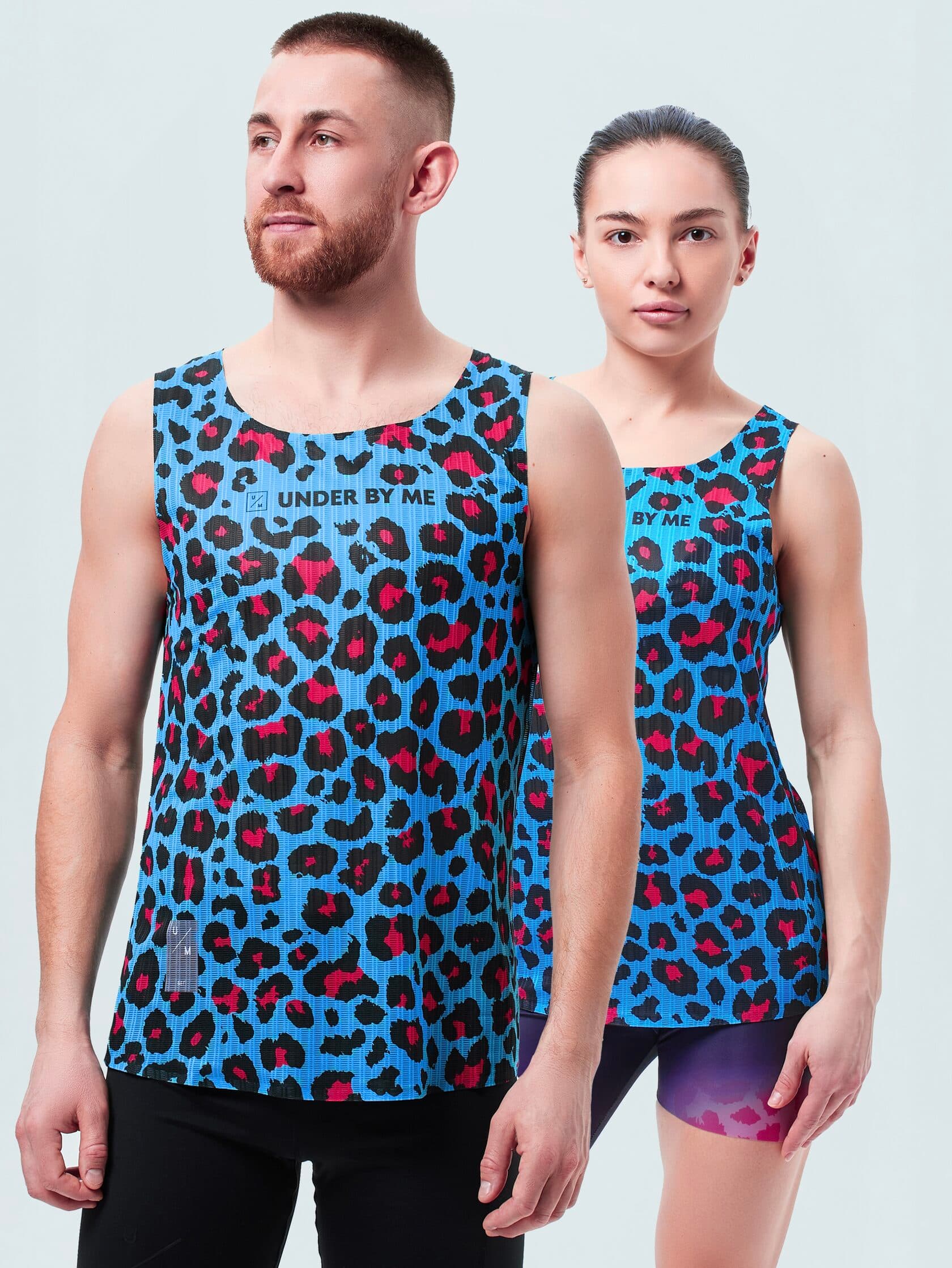 Майка UNDER BY ME Olympic Blue Leo унисекс (XXS)