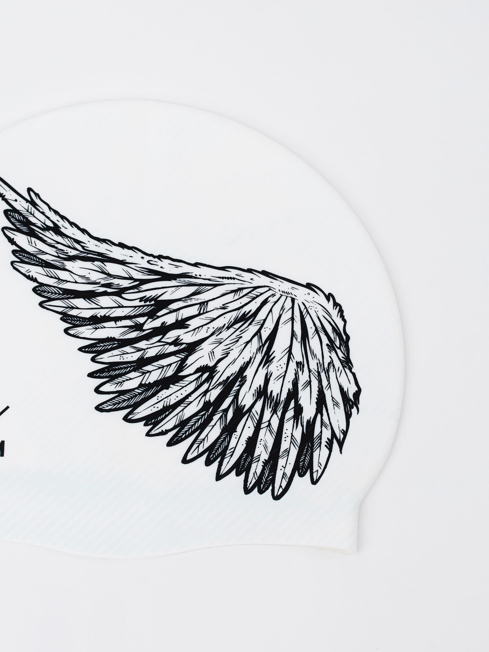 Шапочка для плавания UNDER BY ME White wing 3
