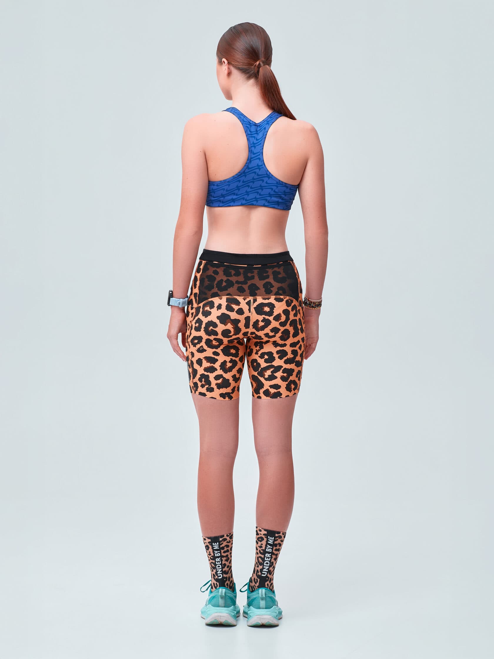 Тайтсы UNDER BY ME Olypmic Leopard унисекс 24