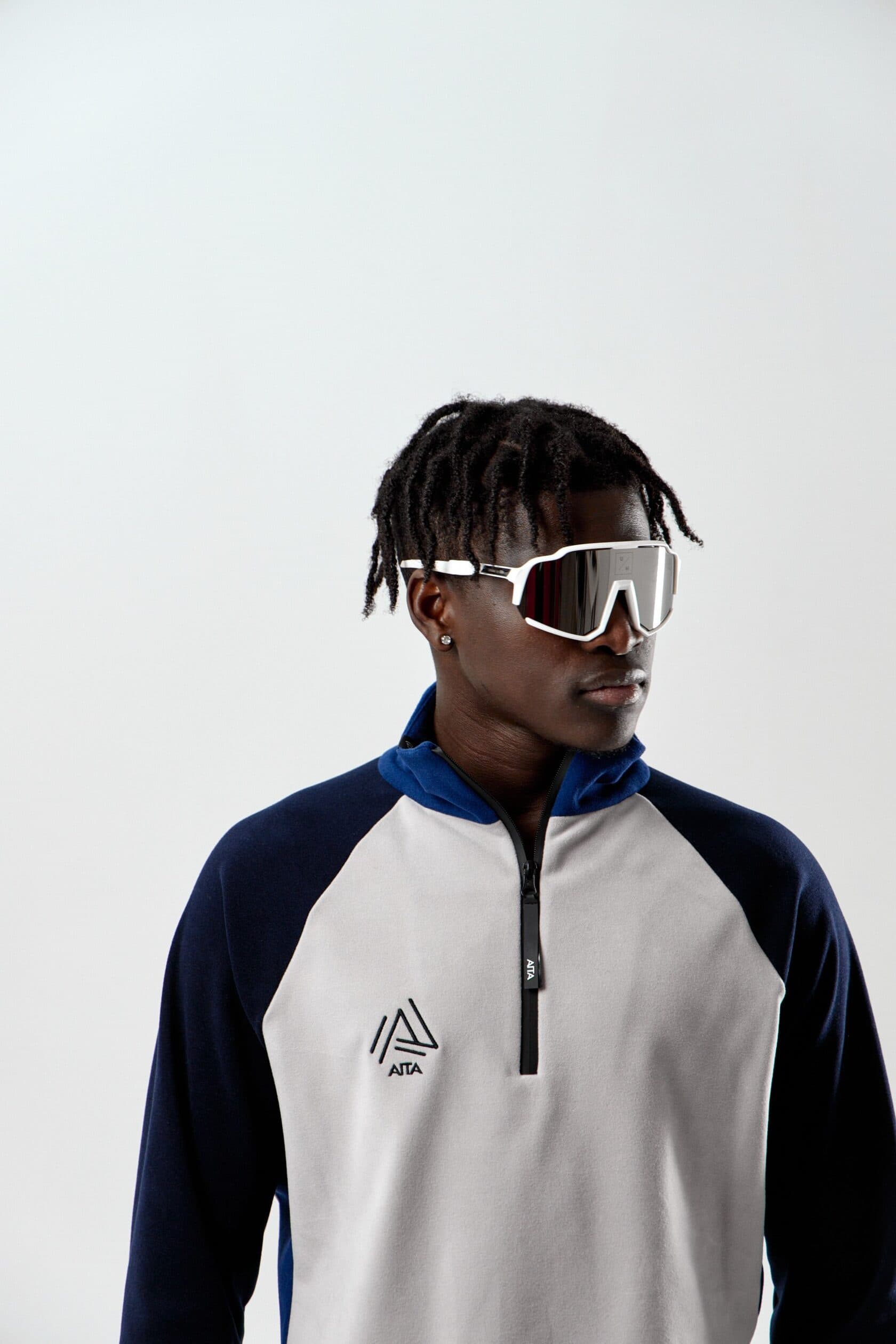 Солнцезащитные спортивные очки UNDER BY ME Aerospace Silver 10