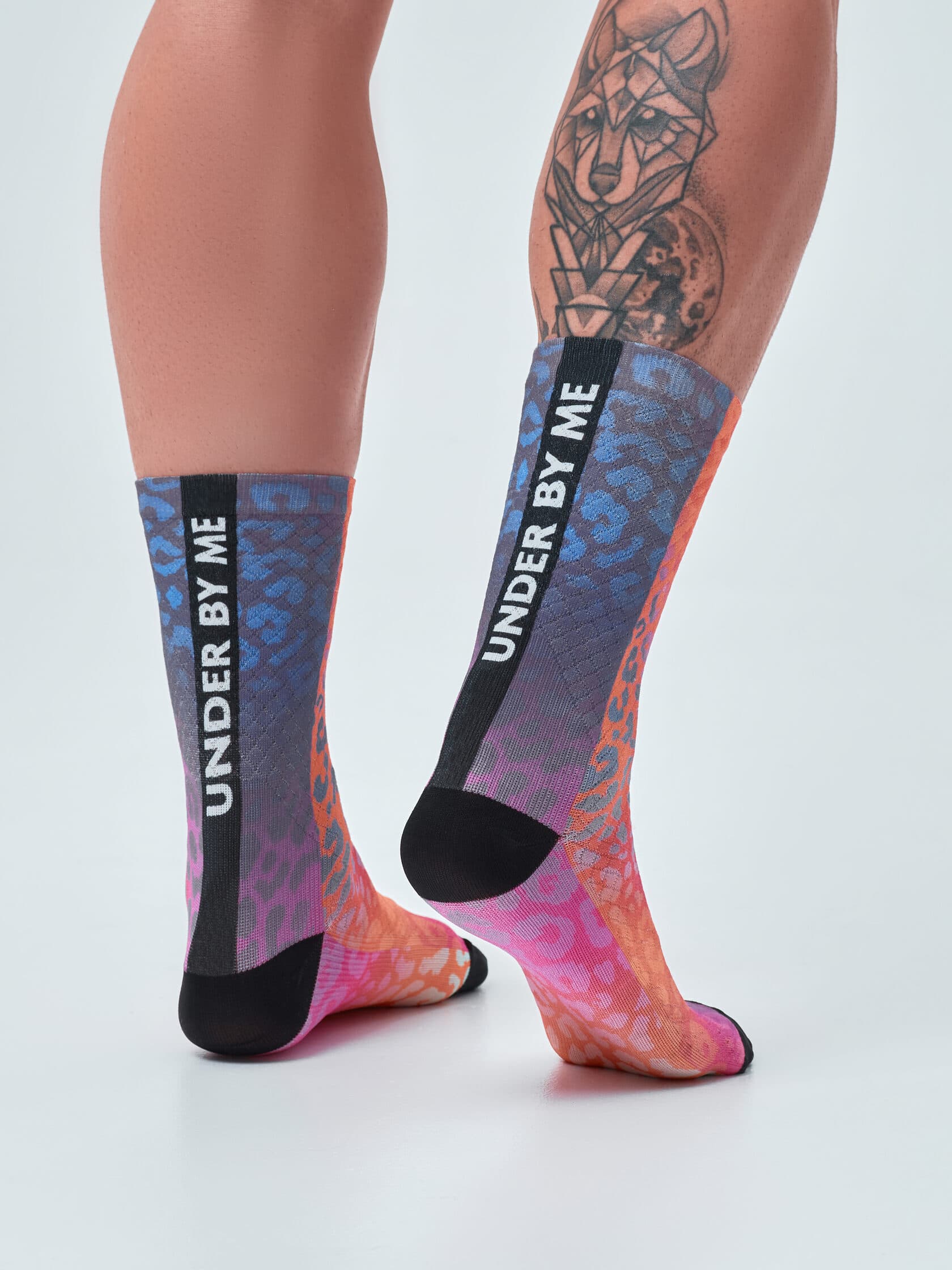 Носки спортивные UNDER BY ME Gradient leo 3.0