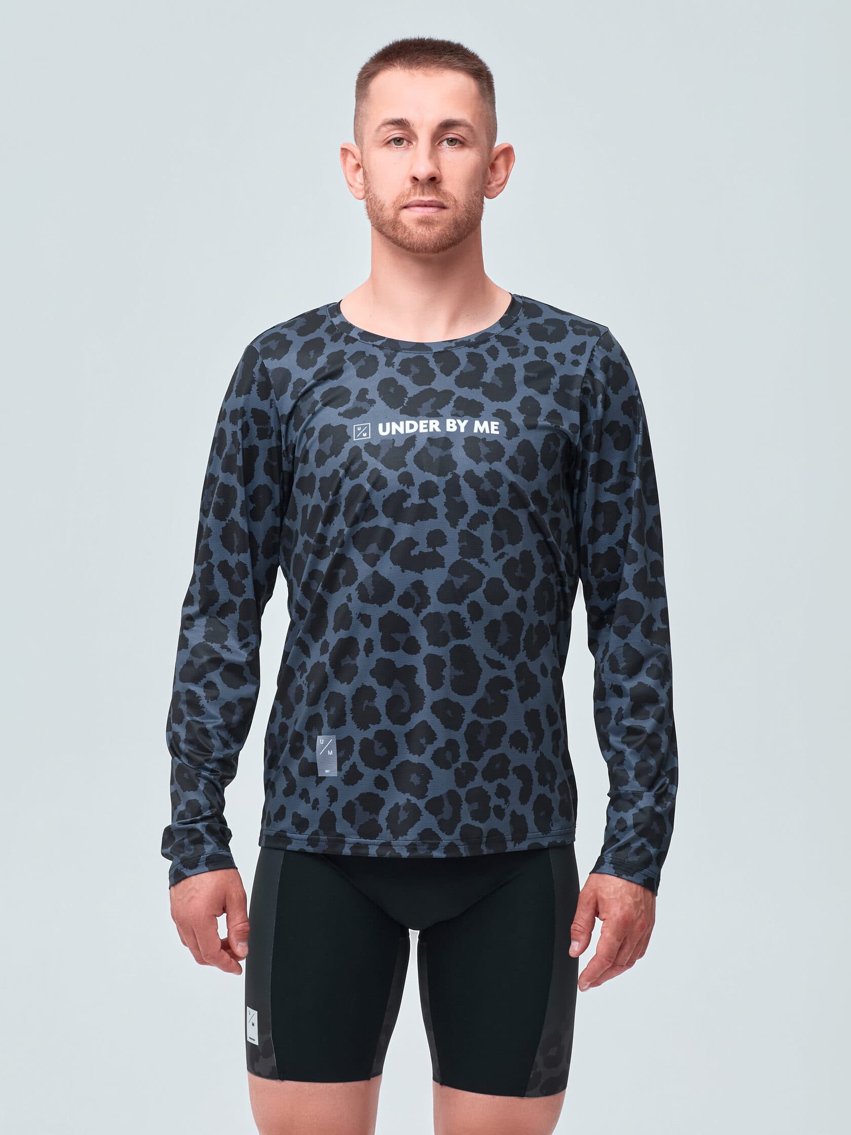 Лонгслив UNDER BY ME Grey Leo унисекс