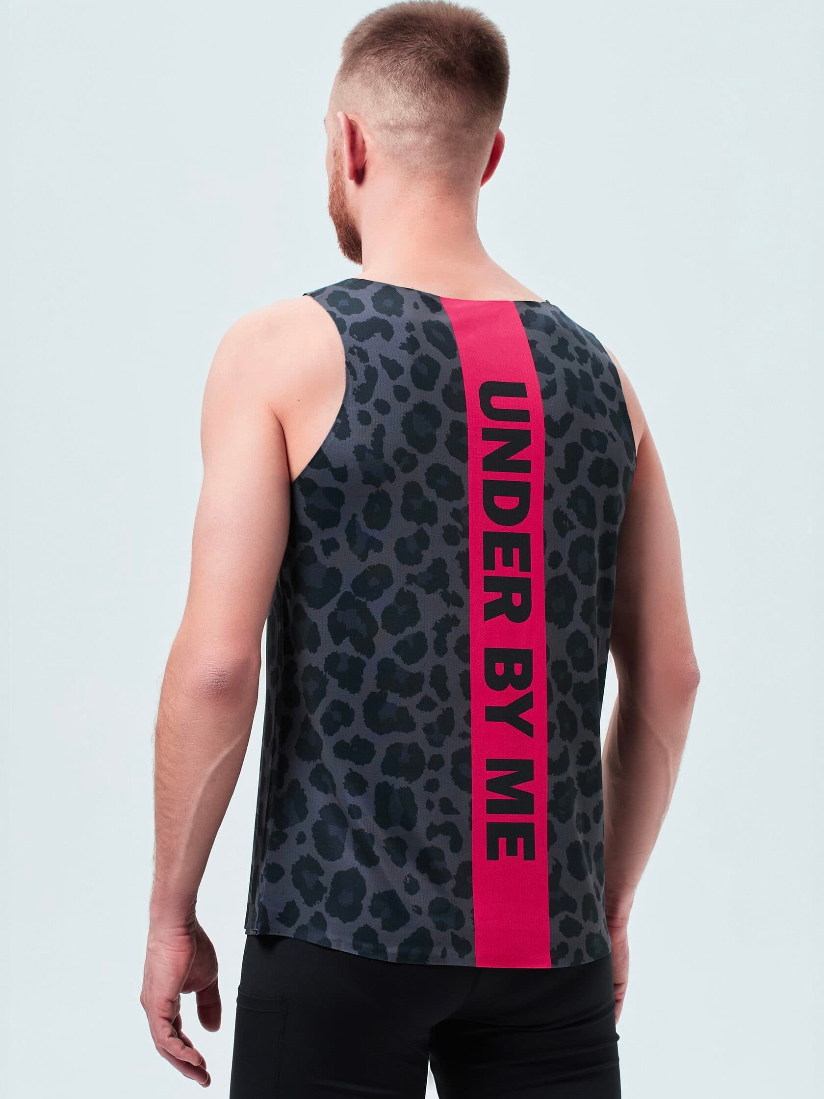 Майка UNDER BY ME Grey-pink Leo мужская 4