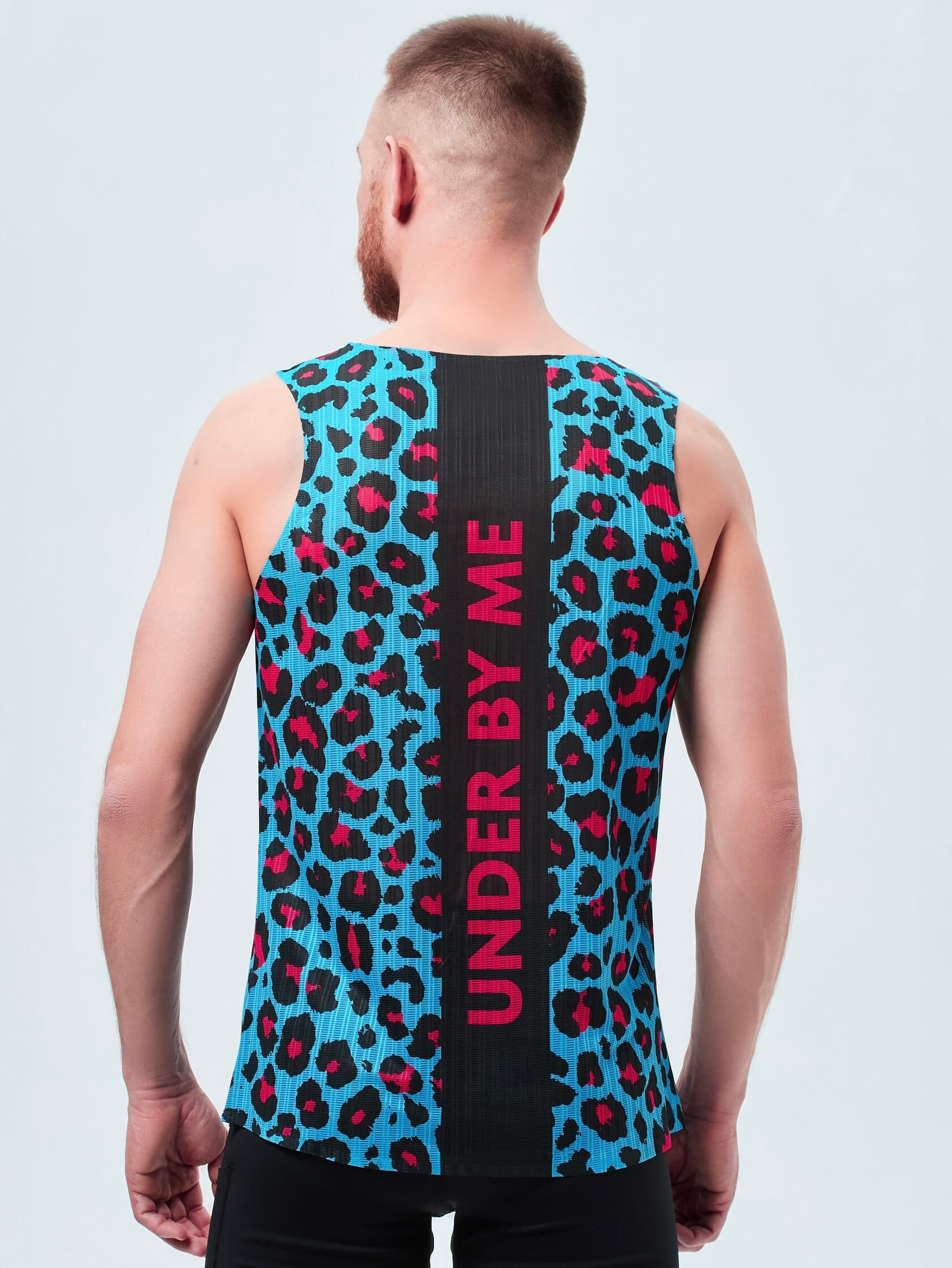 Майка UNDER BY ME Olympic Blue Leo унисекс 8