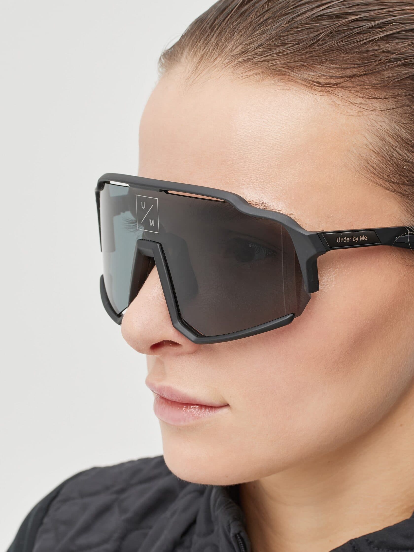Солнцезащитные спортивные очки UNDER BY ME Aerospace polarized Black 6