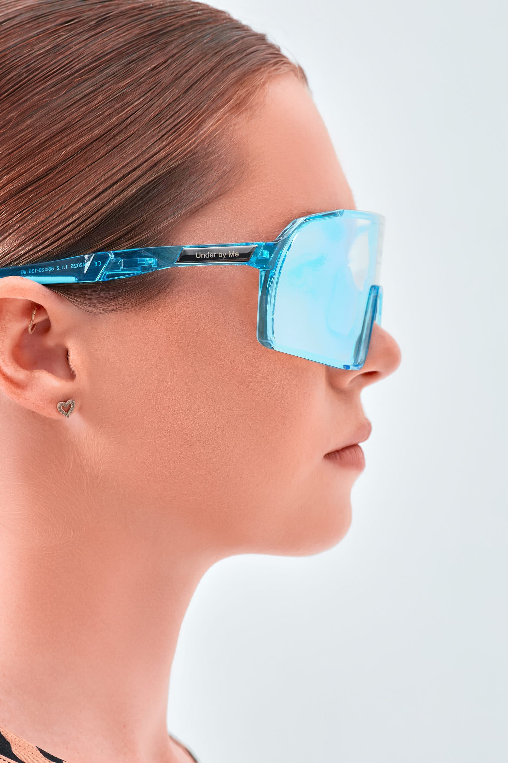 Солнцезащитные спортивные очки UNDER BY ME transparent photochromic double Blue 8