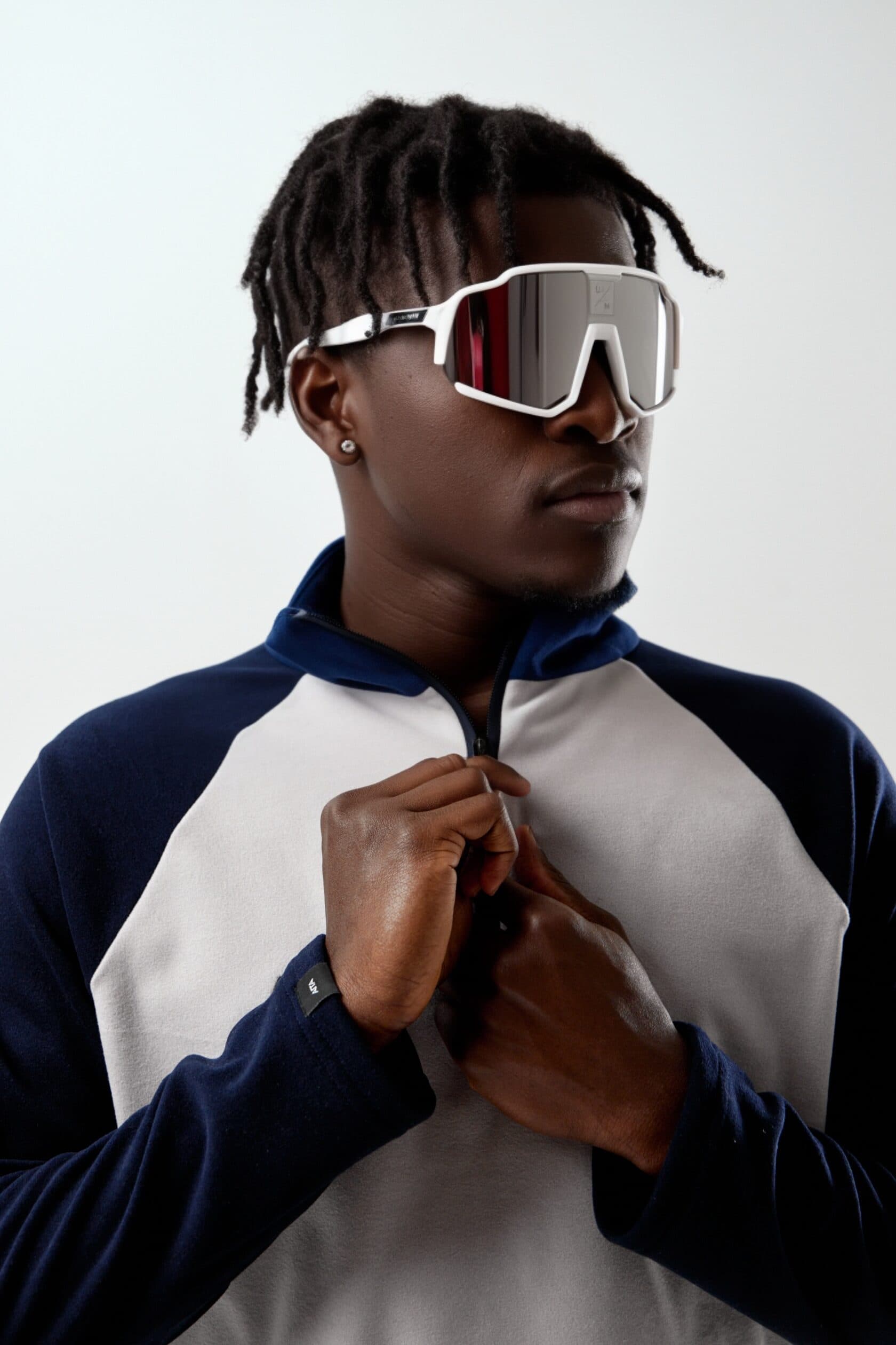 Солнцезащитные спортивные очки UNDER BY ME Aerospace Silver 6