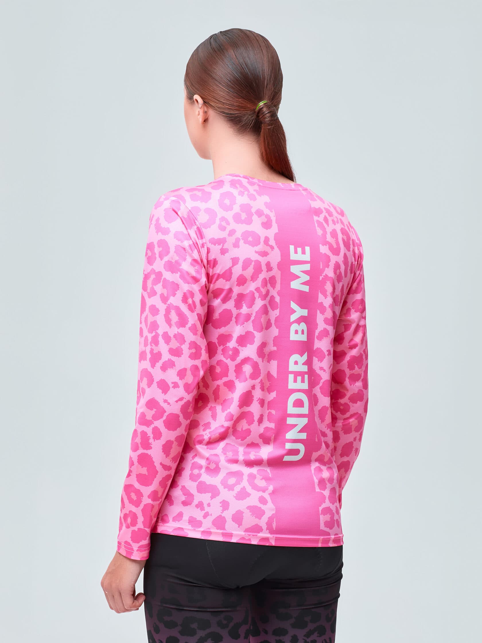 Лонгслив UNDER BY ME Pink Leo женский 8