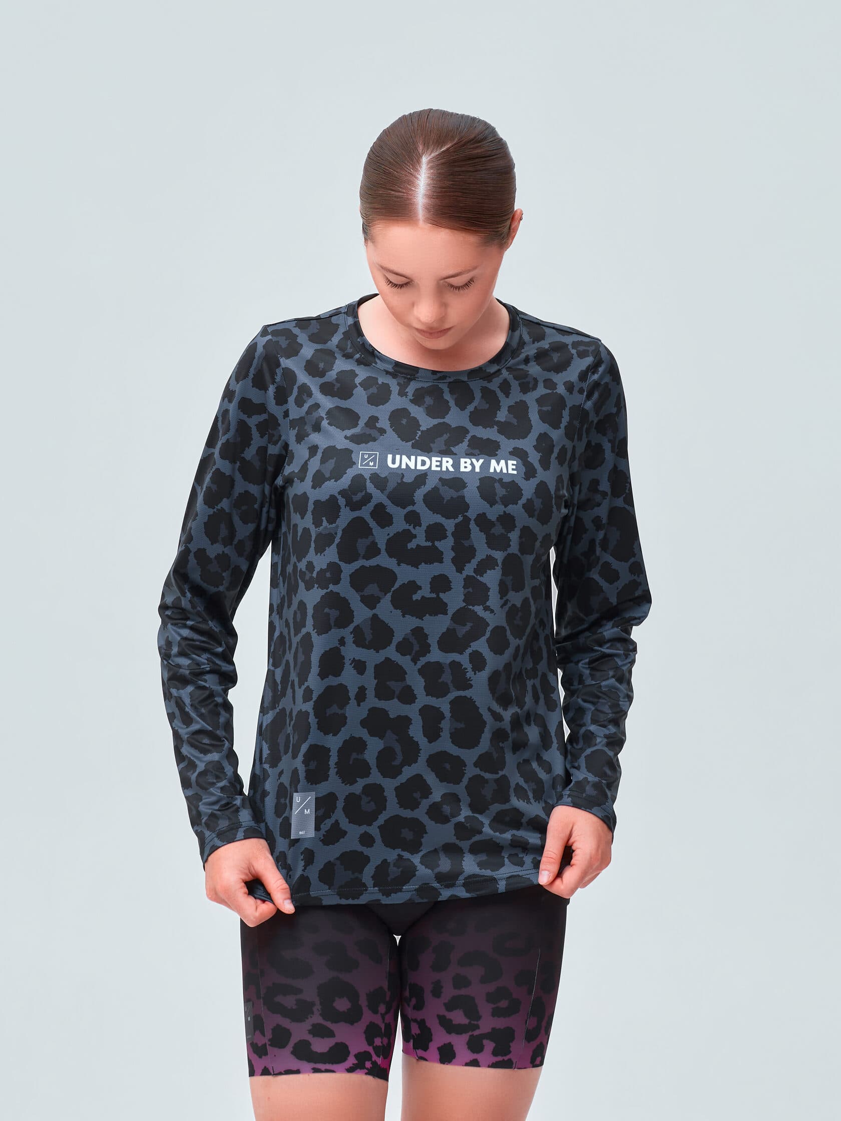 Лонгслив UNDER BY ME Grey Leo унисекс 4