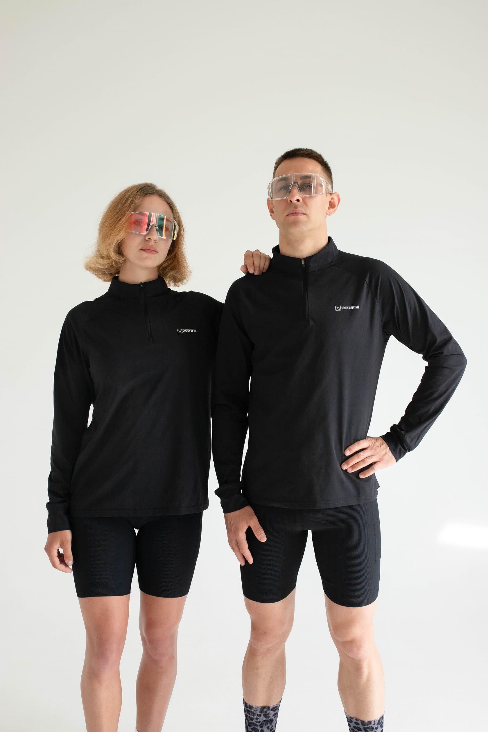 Лонгслив UNDER BY ME Black унисекс 8