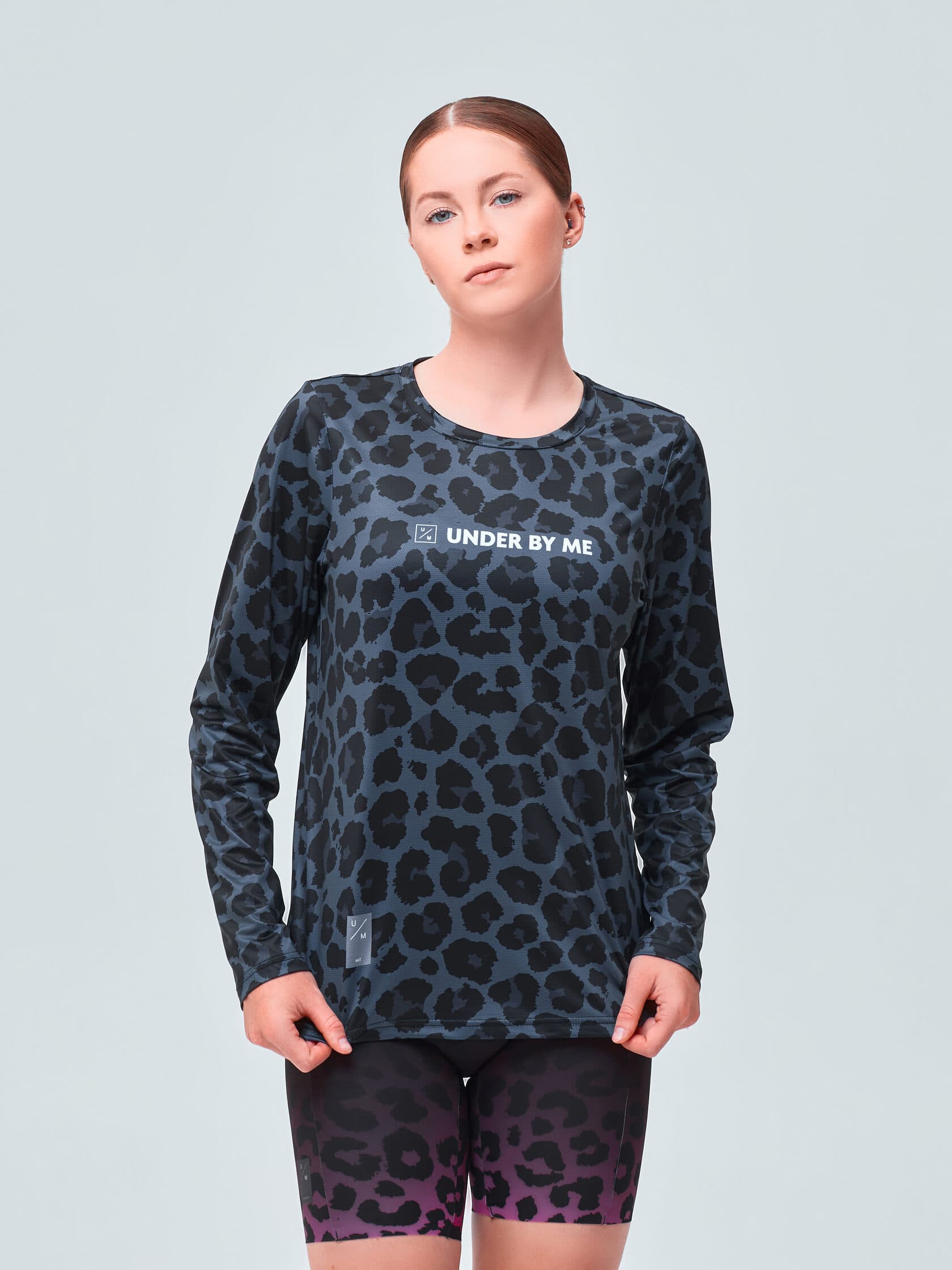 Лонгслив UNDER BY ME Grey Leo унисекс 5