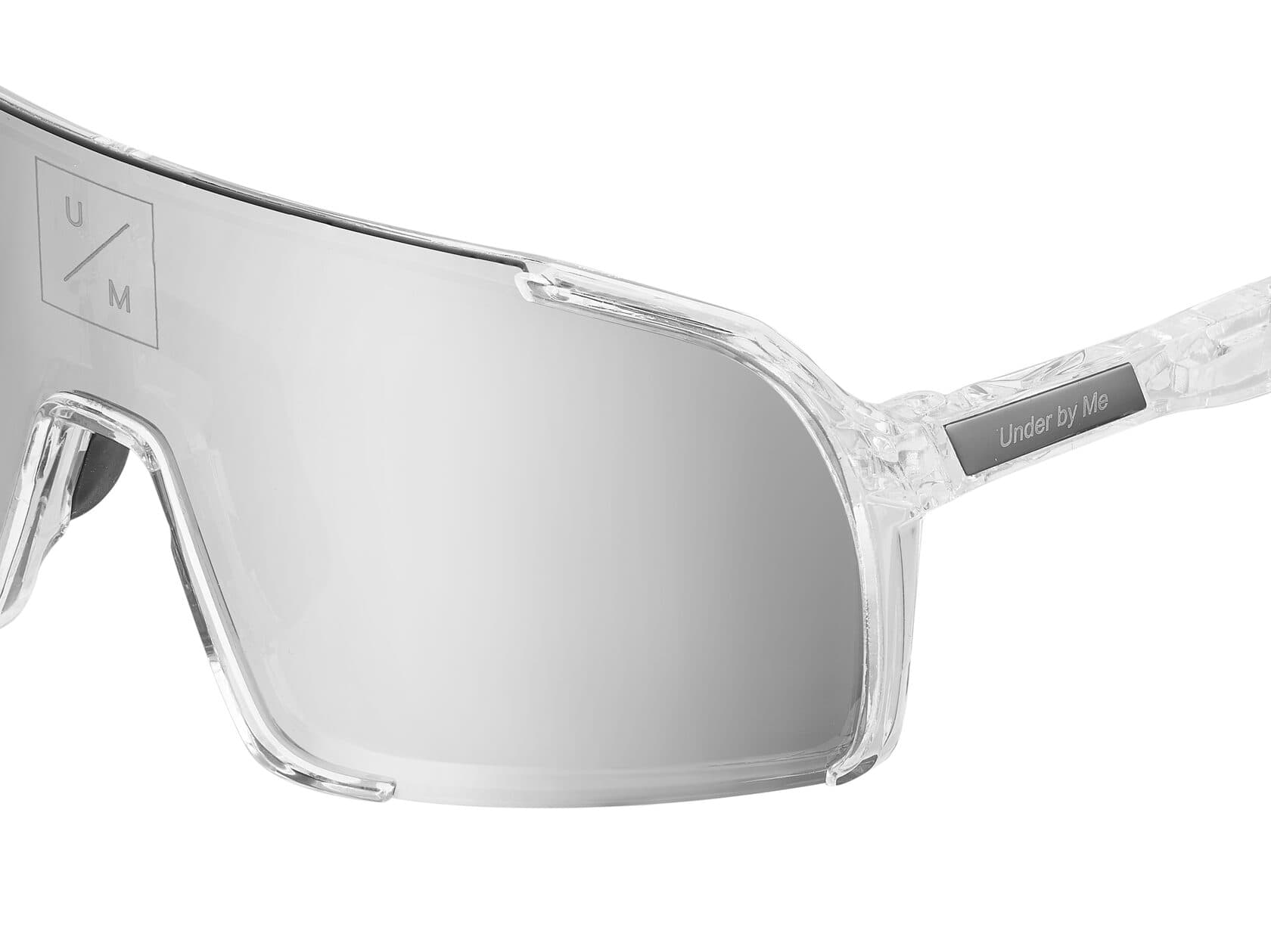 Солнцезащитные спортивные очки UNDER BY ME Silver 6