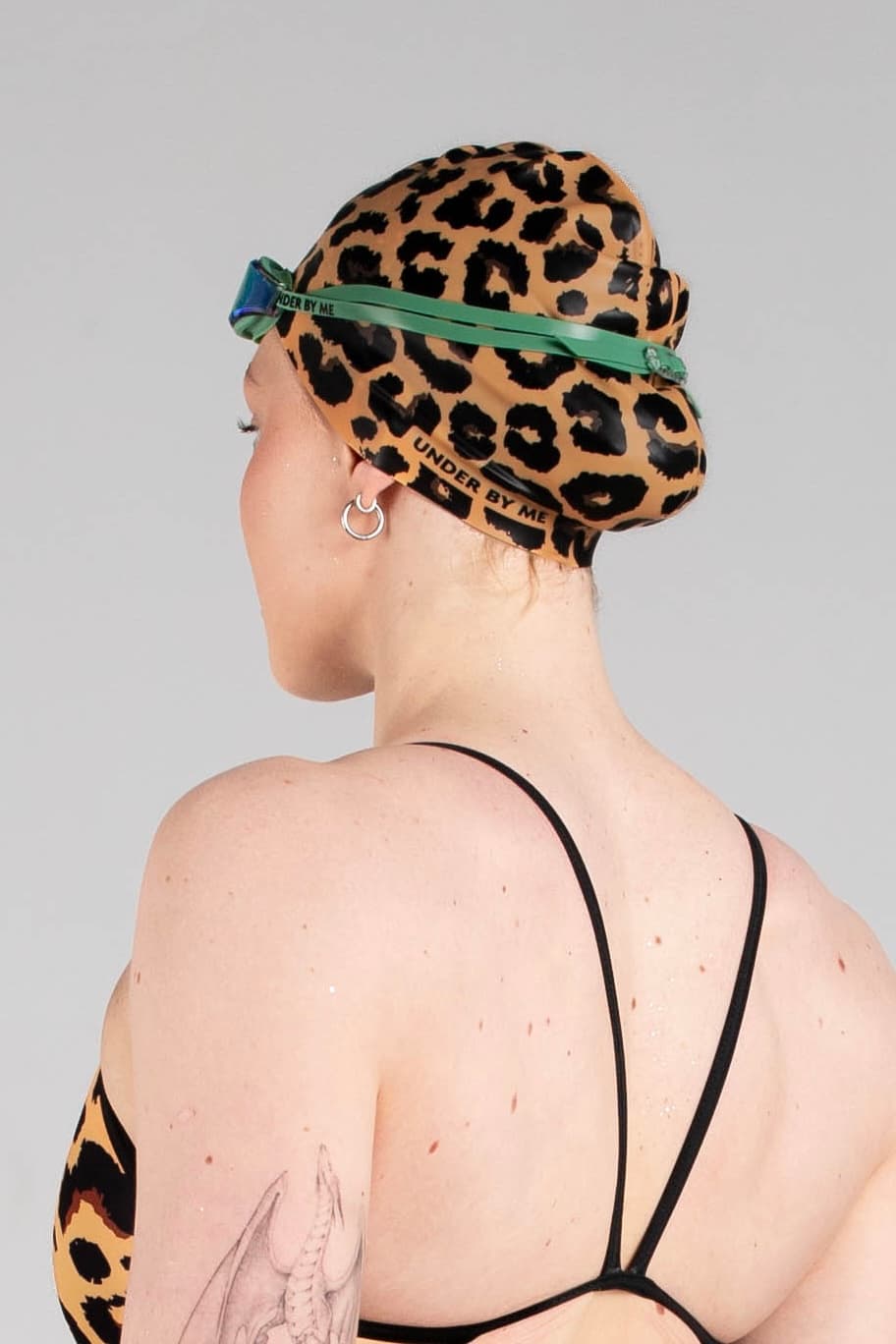 Шапочка для плавания UNDER BY ME Leopard 6
