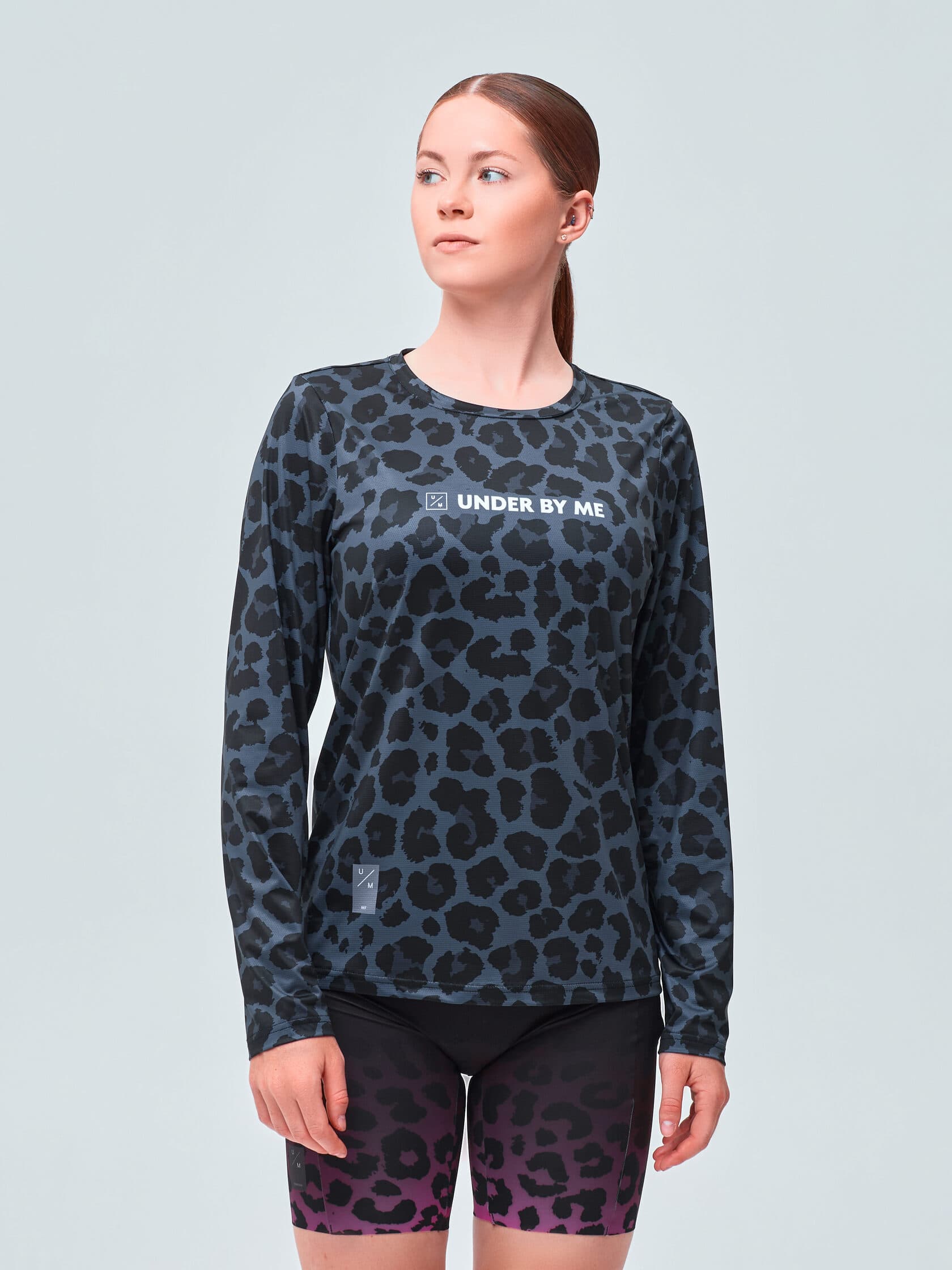 Лонгслив UNDER BY ME Grey Leo унисекс 2