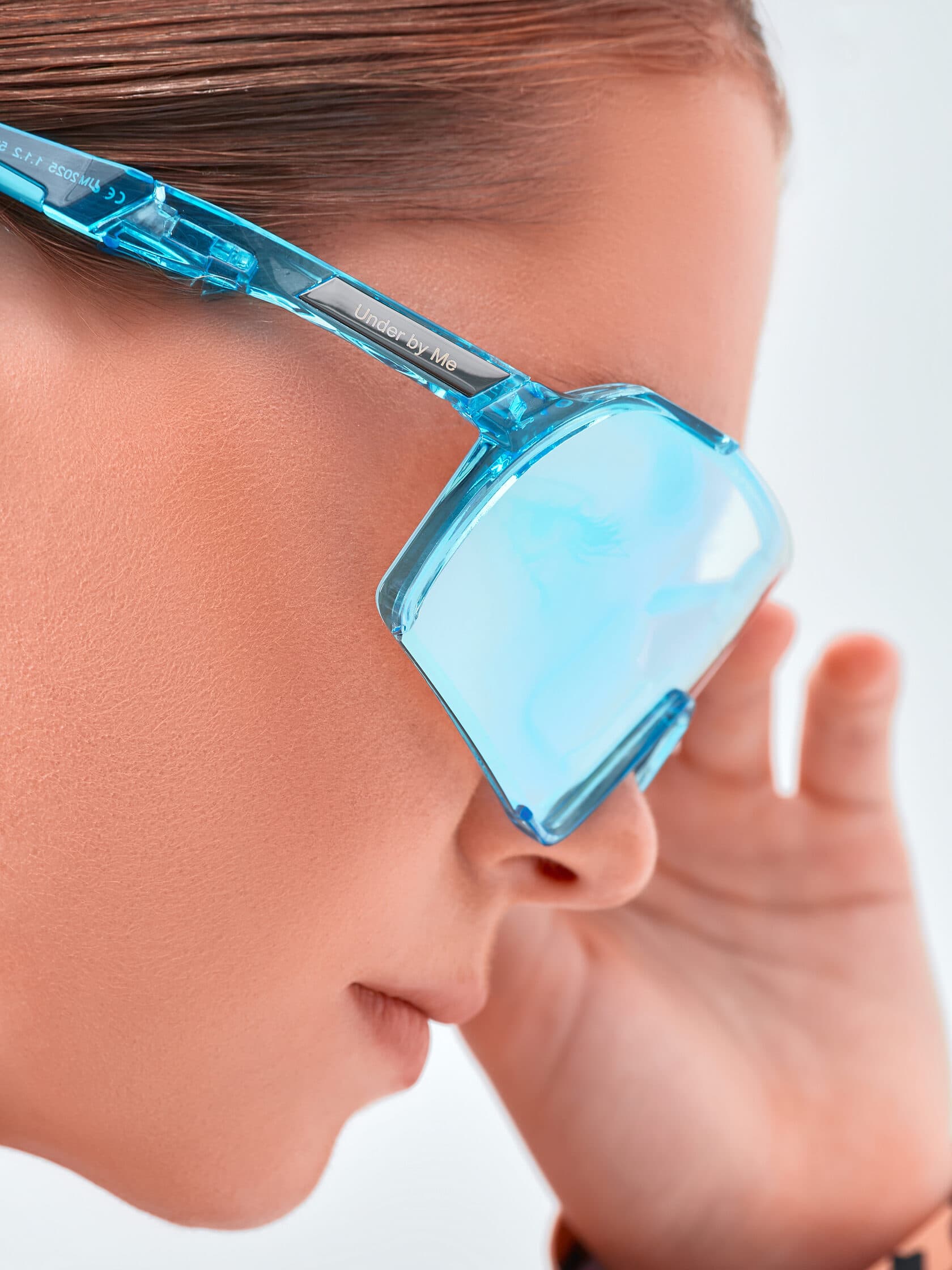 Солнцезащитные спортивные очки UNDER BY ME transparent photochromic double Blue 7