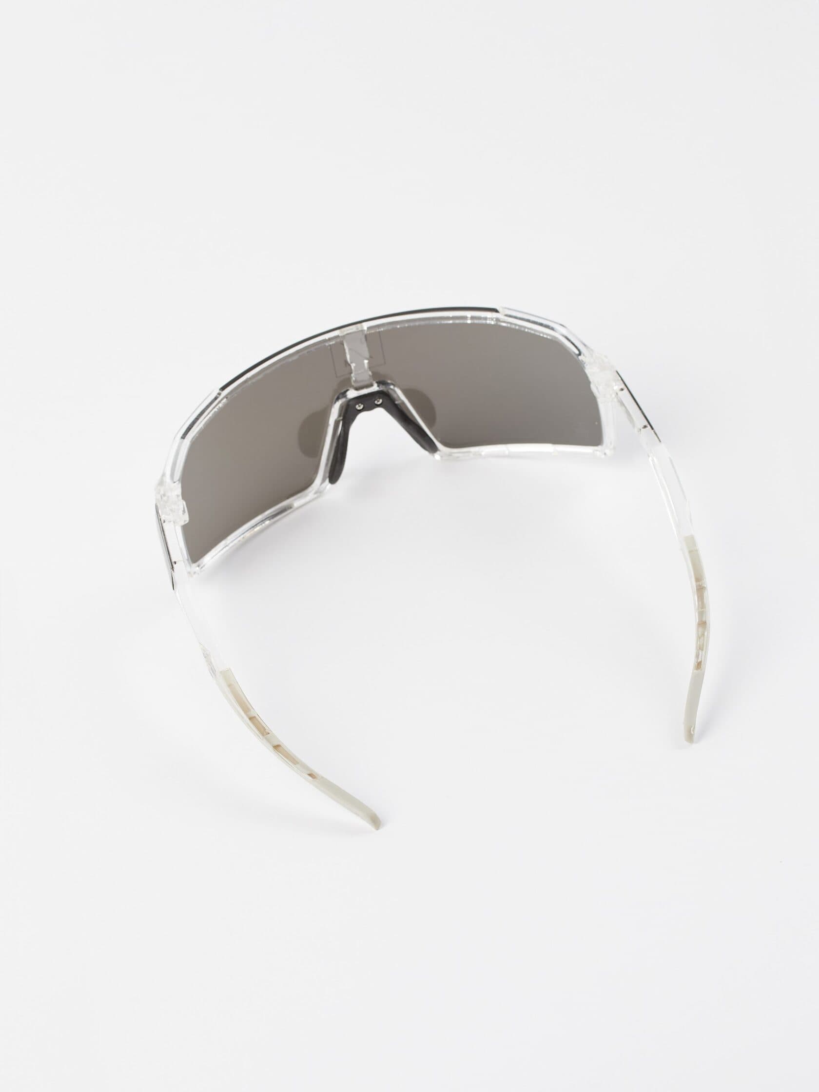 Солнцезащитные спортивные очки UNDER BY ME Mini transparent Silver 2