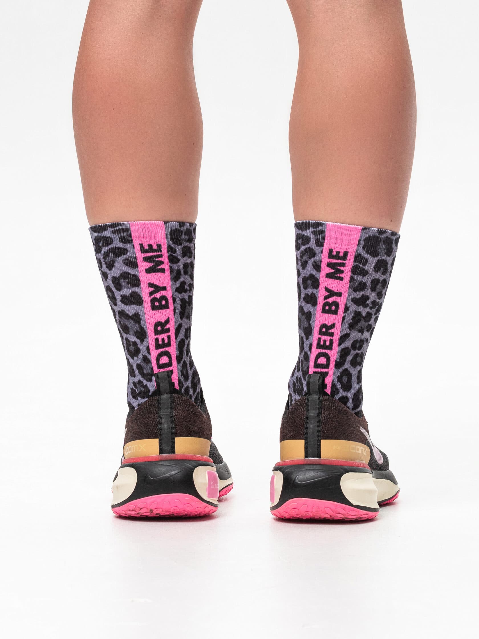 Носки спортивные UNDER BY ME Grey-pink Leo 2.0 8