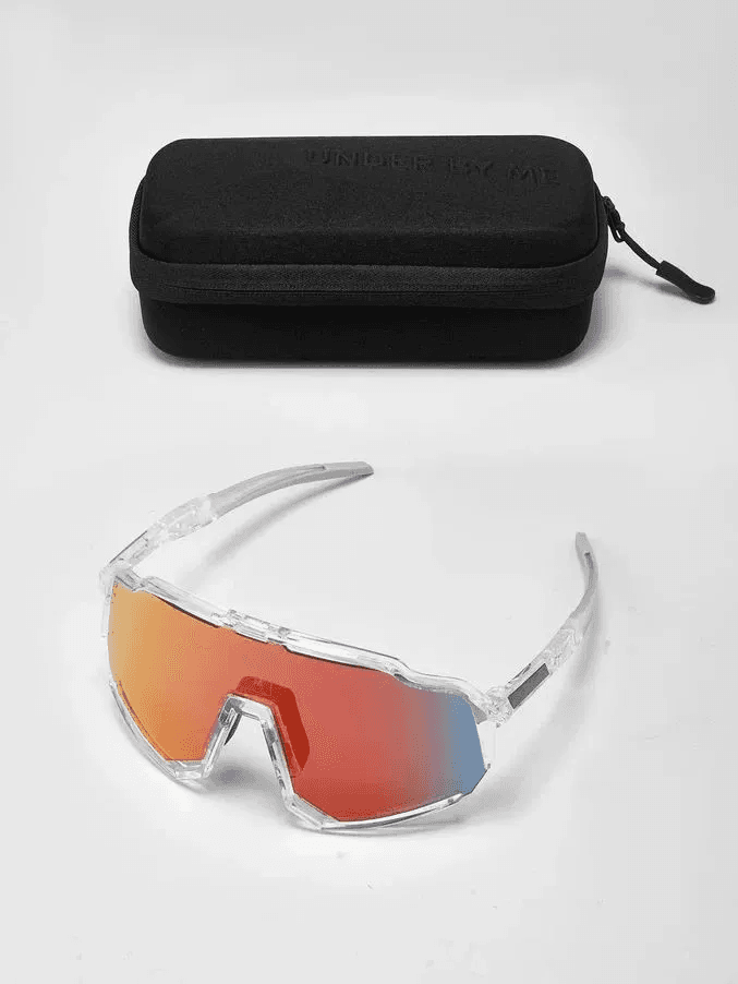 Солнцезащитные спортивные очки UNDER BY ME Aerospace transparent photochrom Red 3