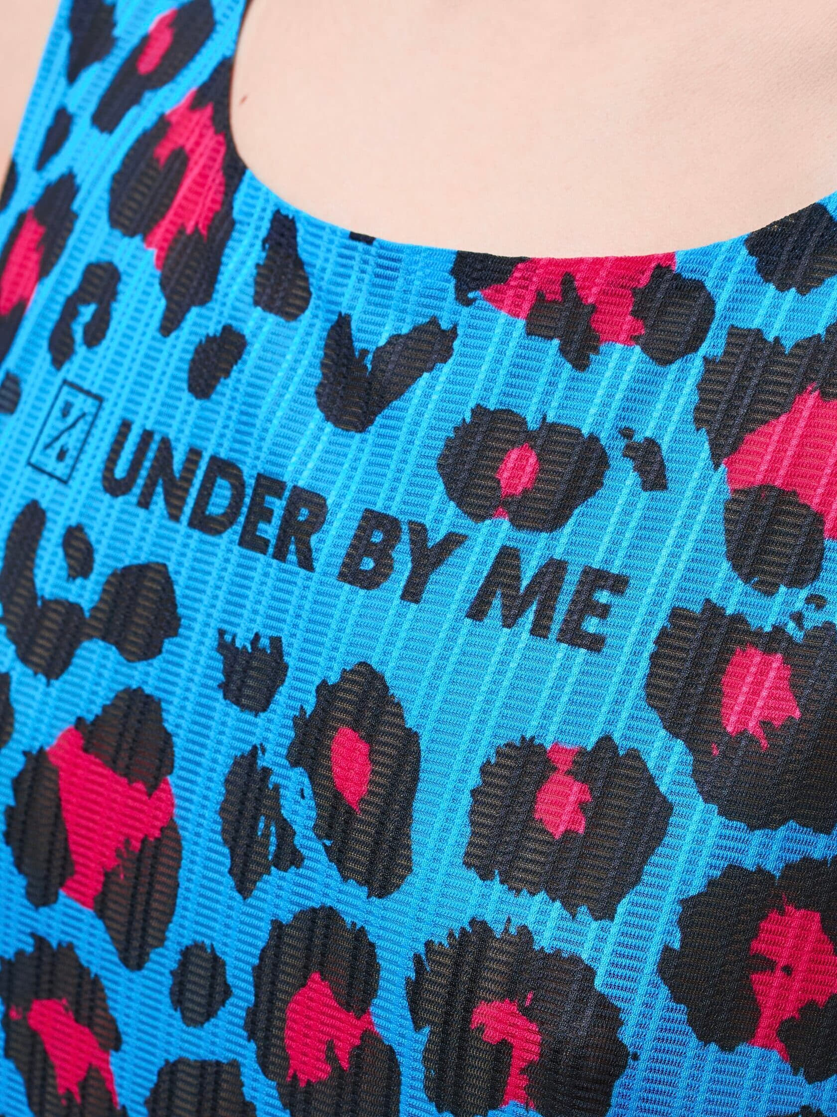 Майка UNDER BY ME Olympic Blue Leo унисекс 7