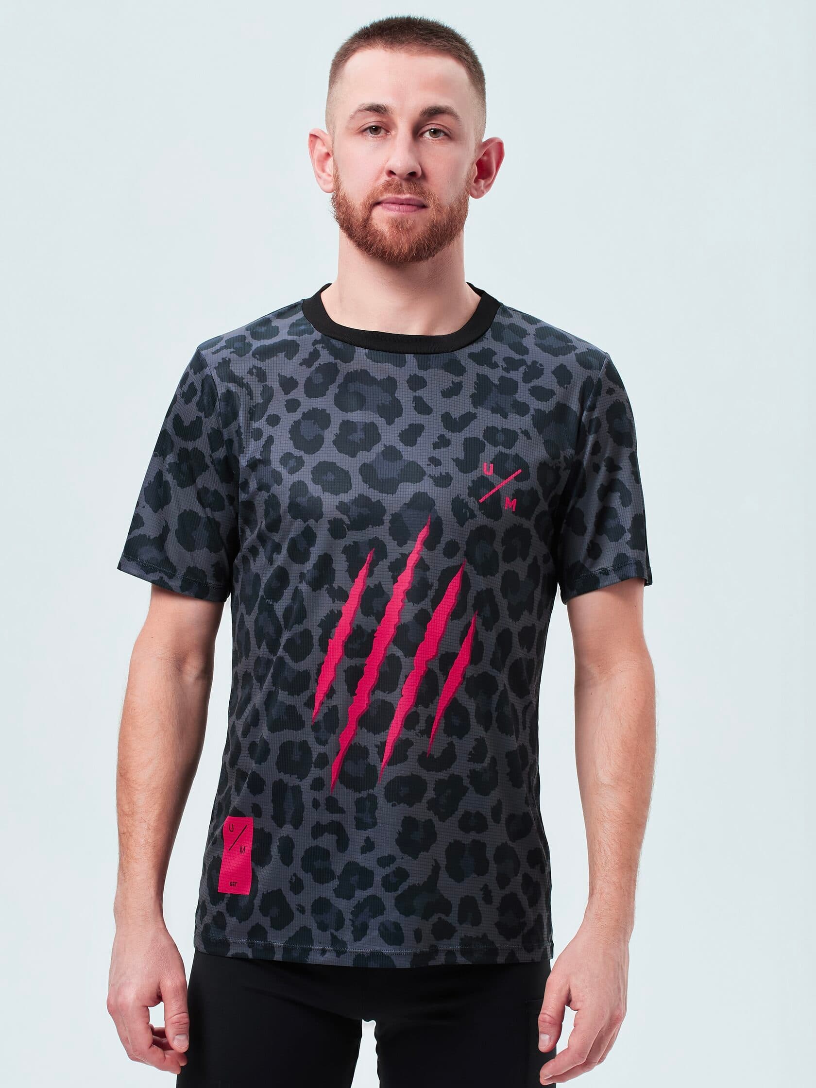 Футболка UNDER BY ME Grey-pink Leo мужская (S)