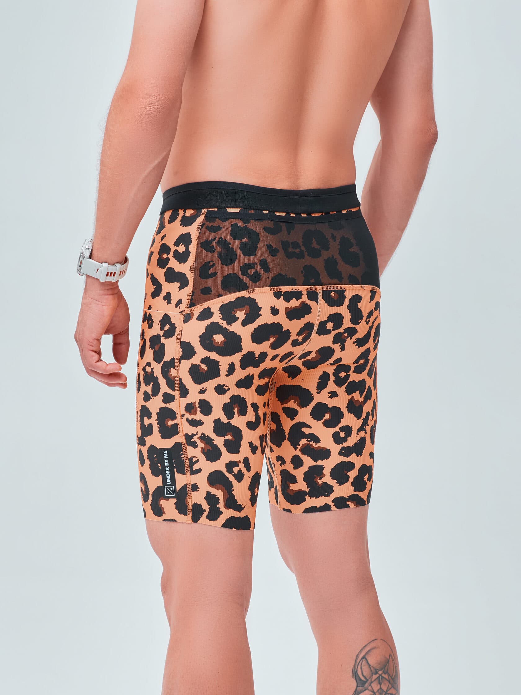 Тайтсы UNDER BY ME Olypmic Leopard унисекс 7