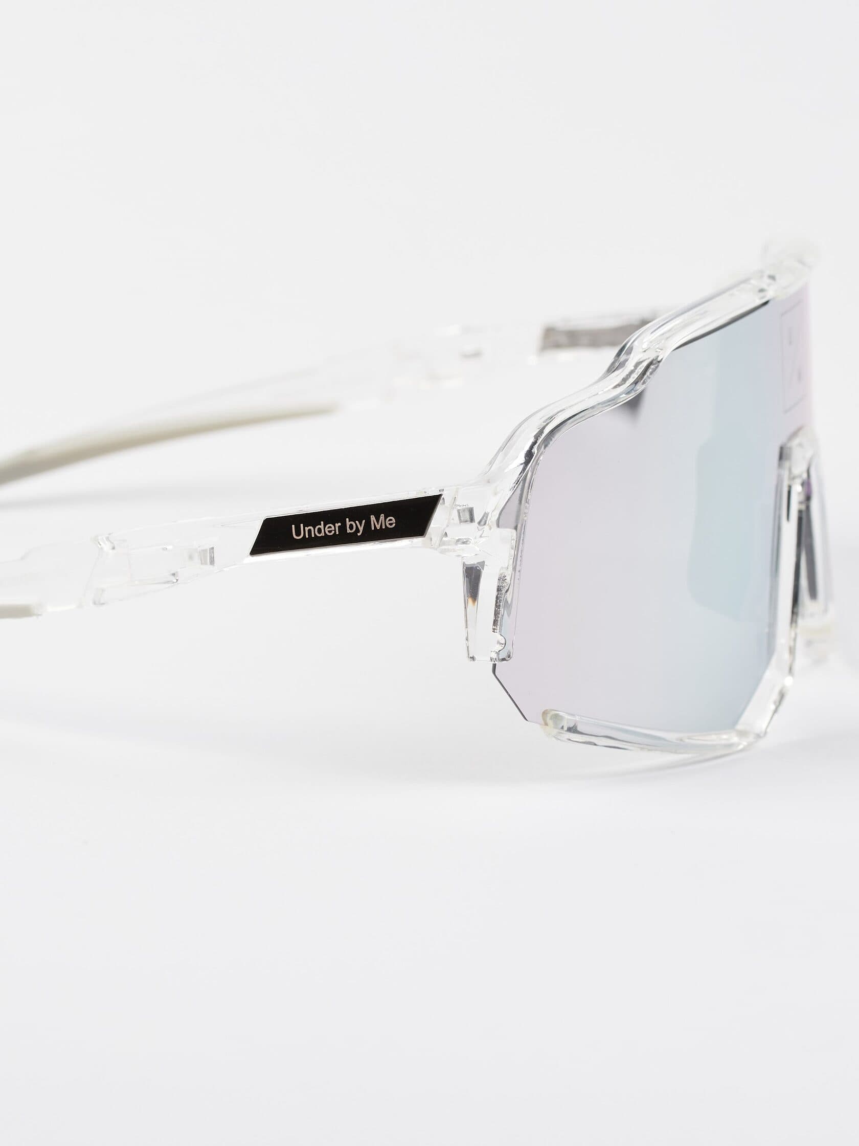 Солнцезащитные спортивные очки UNDER BY ME Aerospace transparent Rose Gold 2