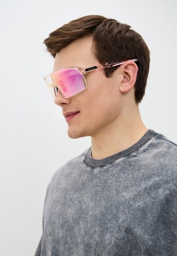 Солнцезащитные спортивные очки UNDER BY ME transparent photochromic double Pink 8