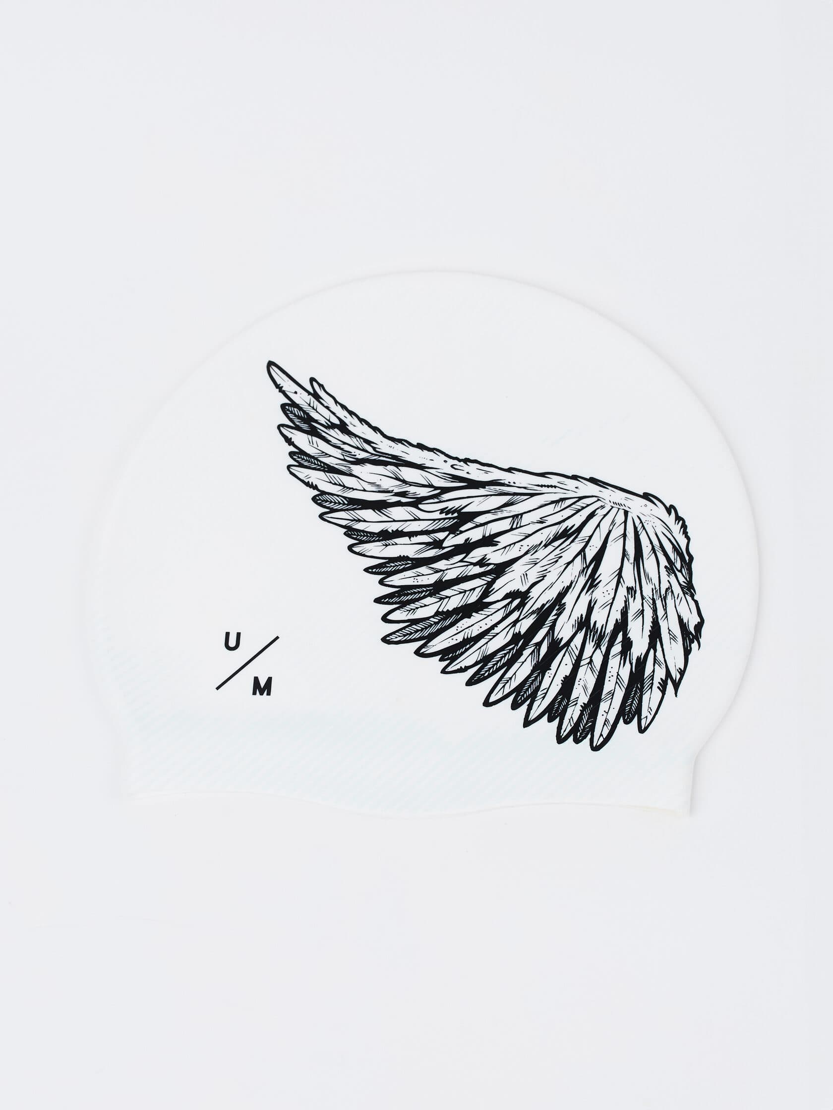 Шапочка для плавания UNDER BY ME White wing