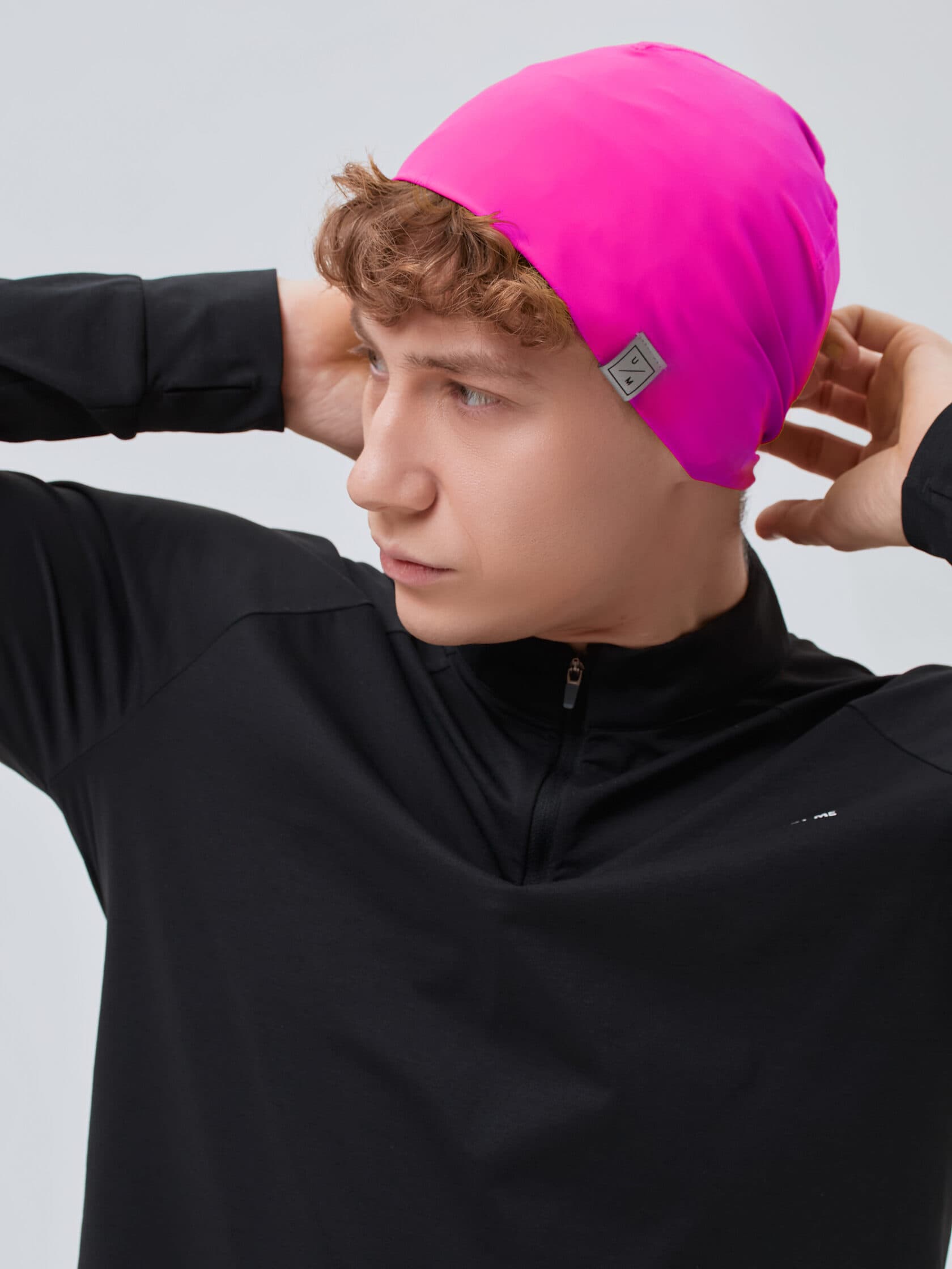 Шапка UNDER BY ME Pink 12