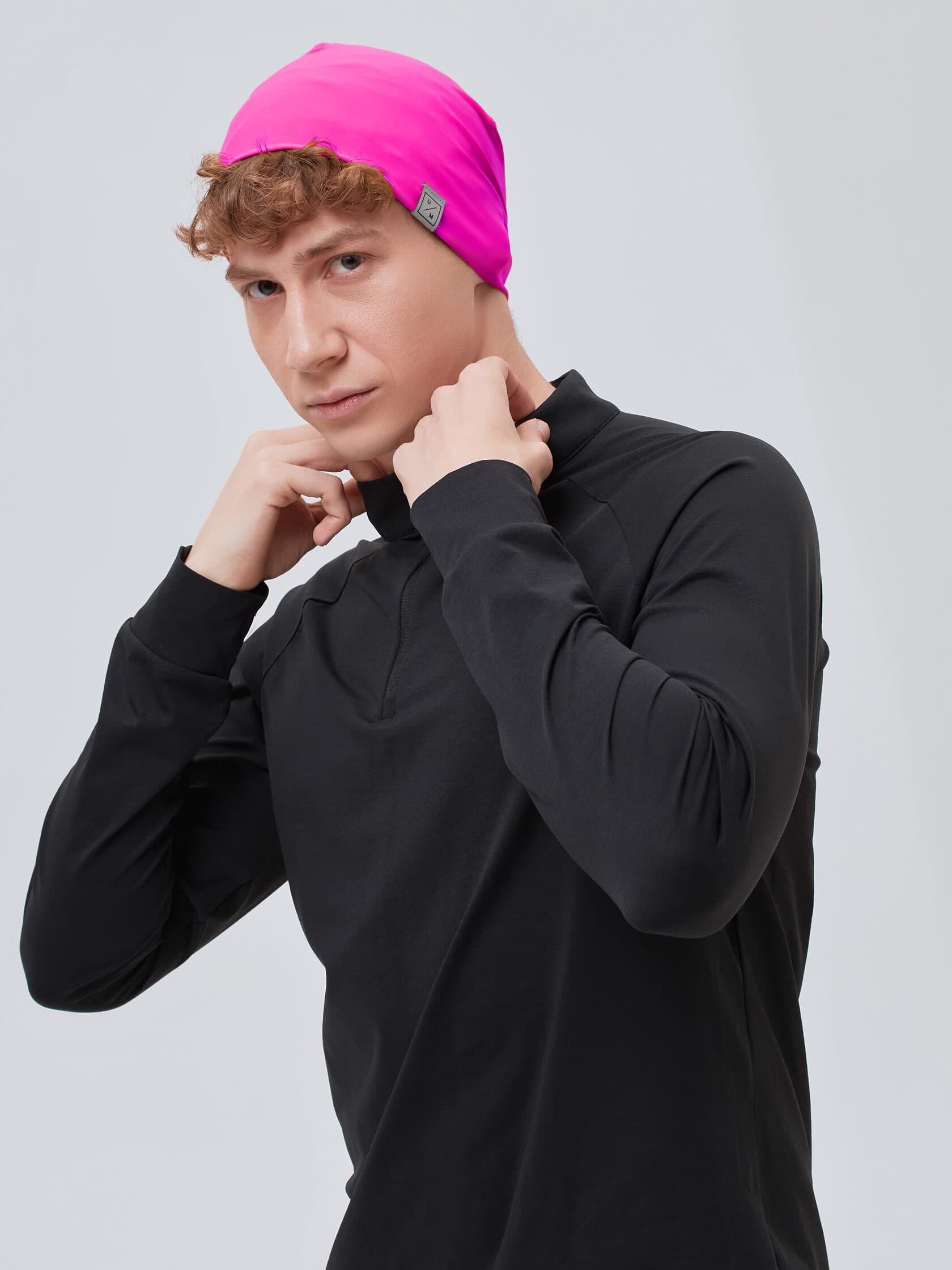 Шапка UNDER BY ME Pink 9