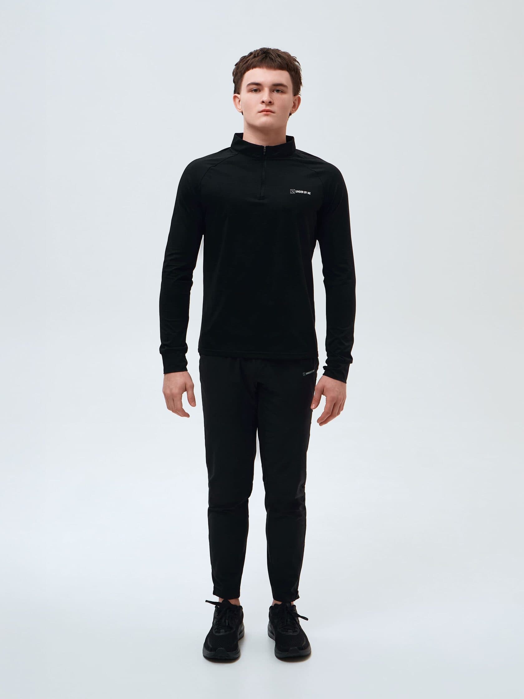 Штаны беговые UNDER BY ME Black мужские 4