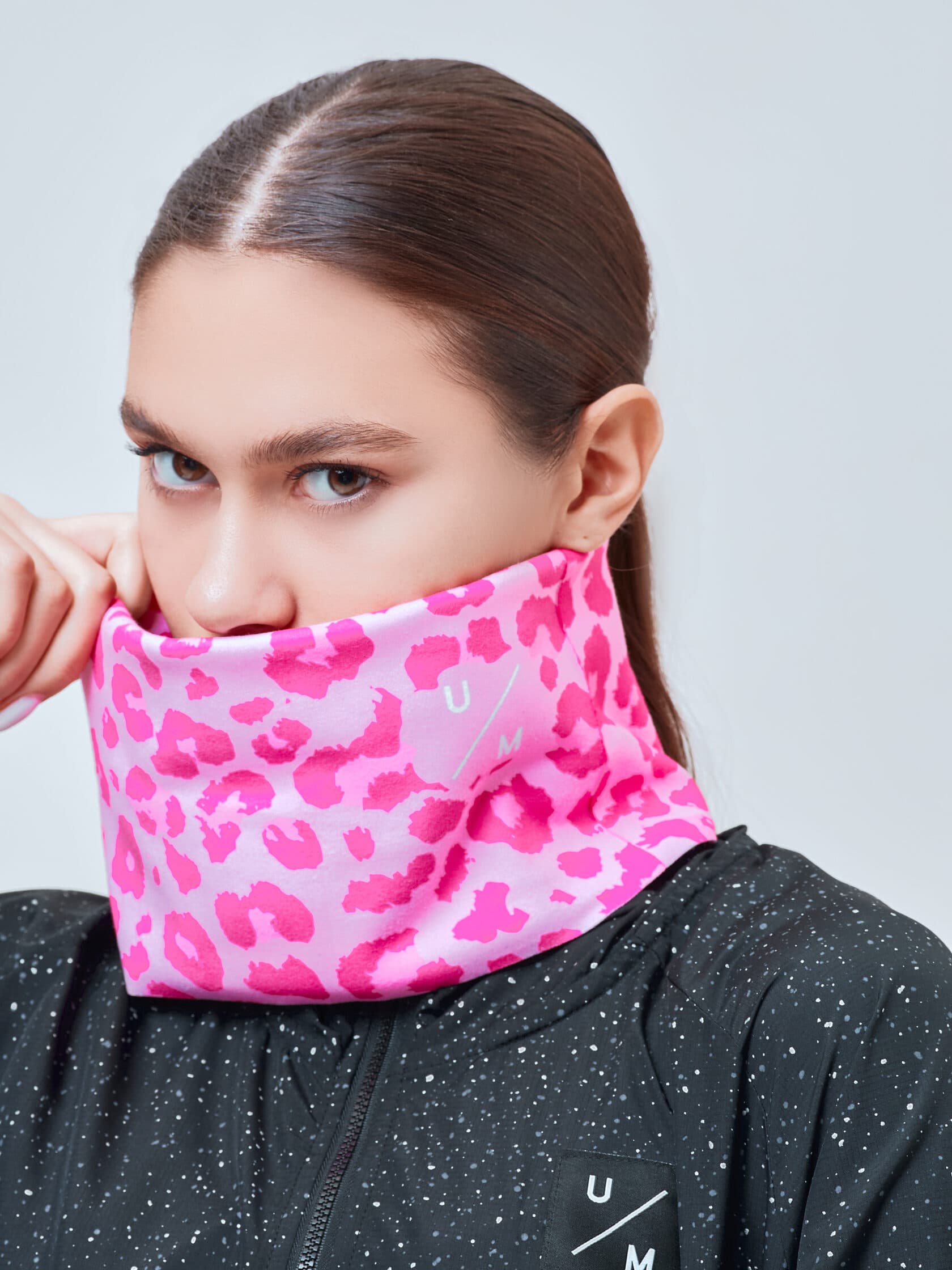 Бафф UNDER BY ME Pink Leo утепленный 2