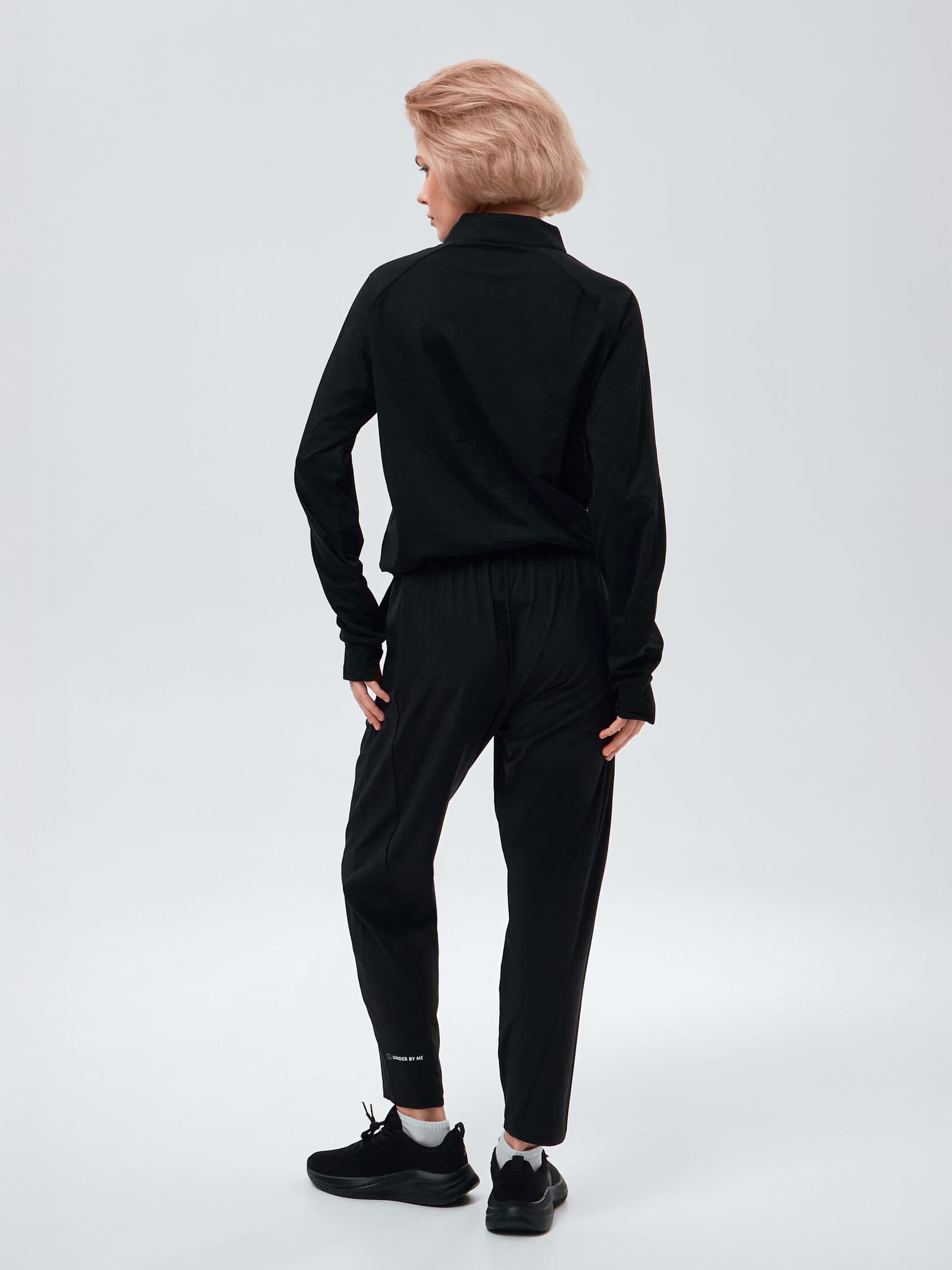 Штаны беговые UNDER BY ME Black женские 12