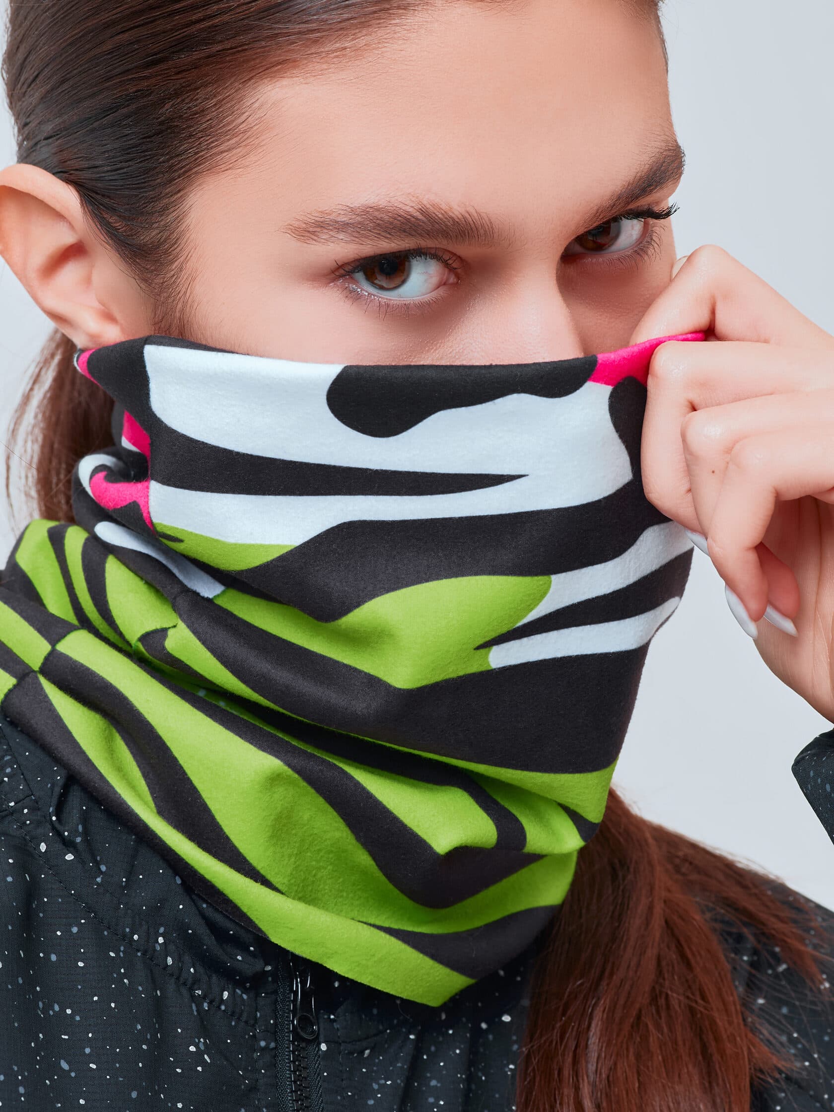 Бафф UNDER BY ME Multicolor утеплённый 4