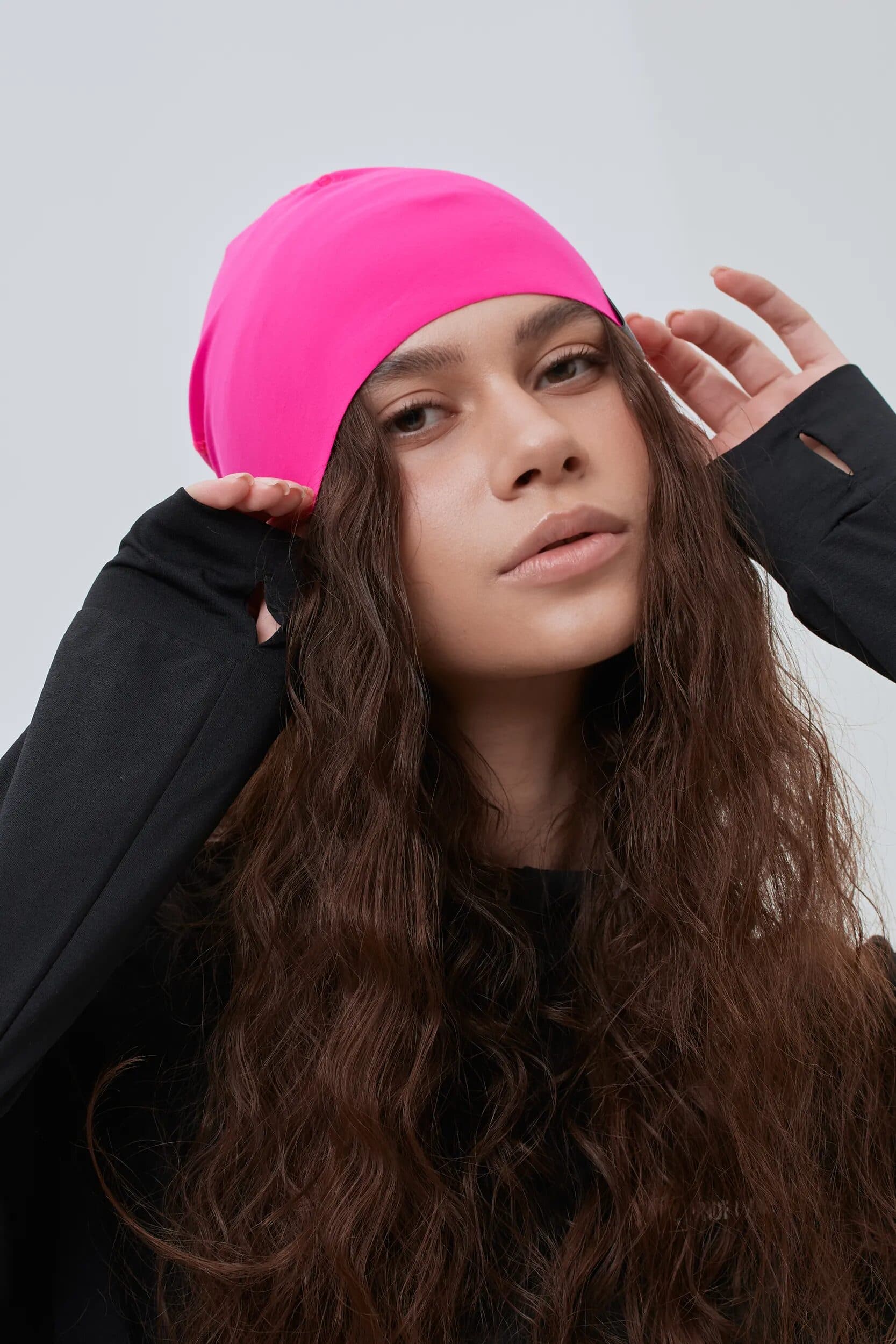 Шапка UNDER BY ME Pink 3