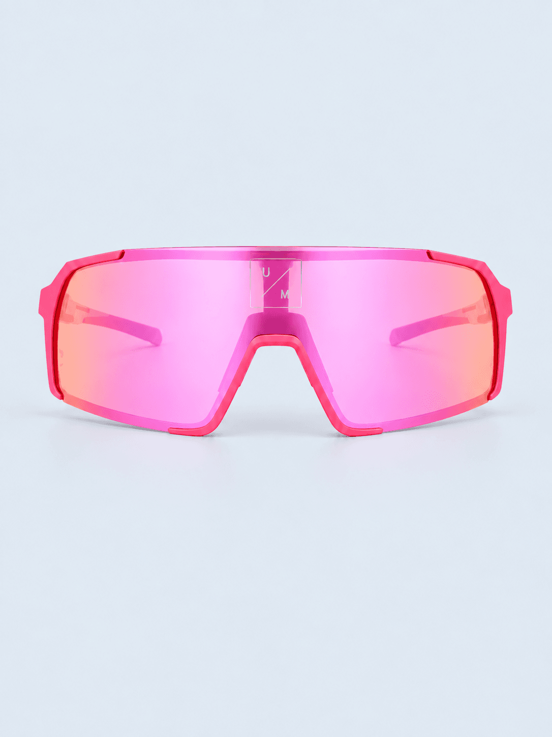 Солнцезащитные спортивные очки UNDER BY ME Double Pink transparent Matt