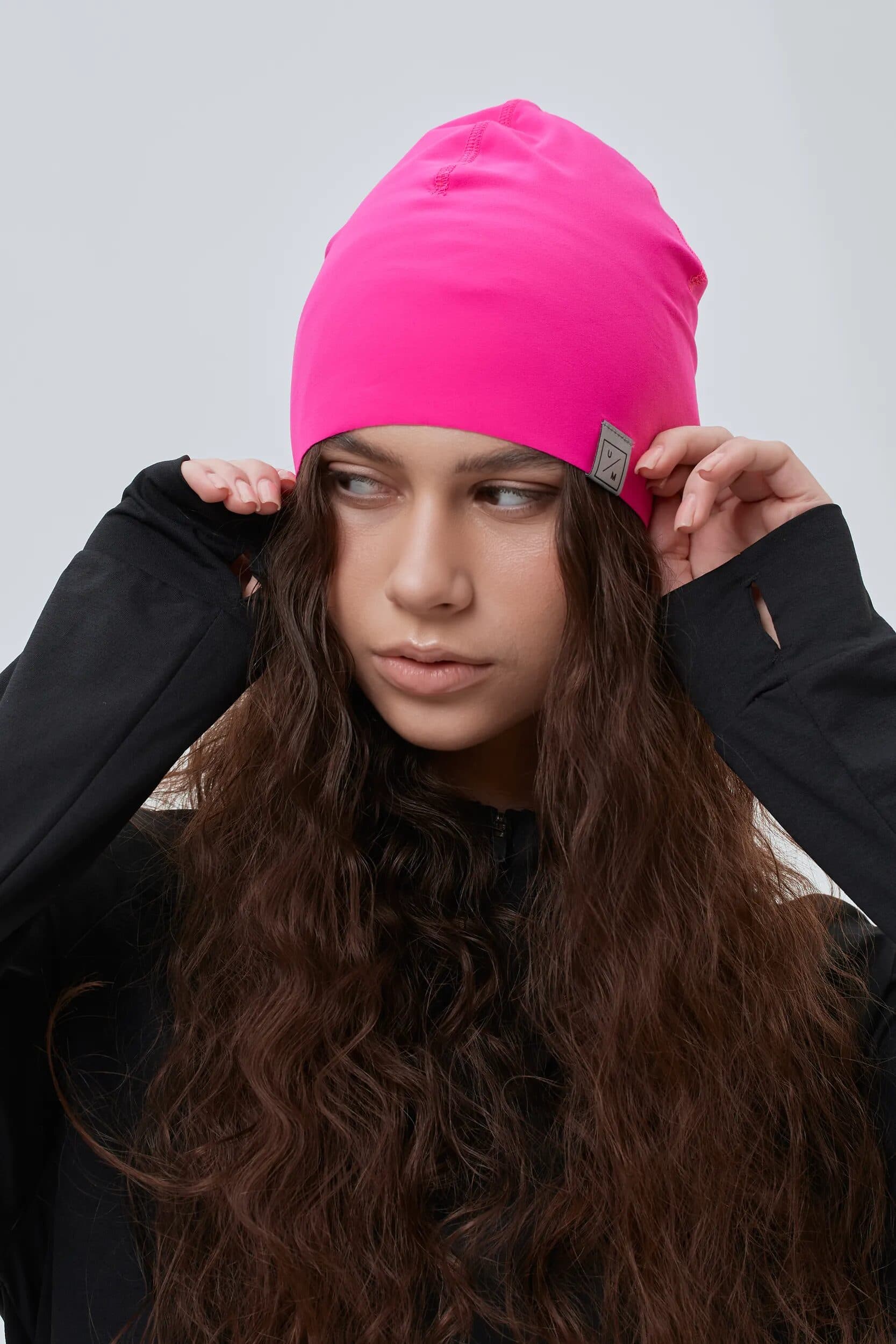 Шапка UNDER BY ME Pink 4