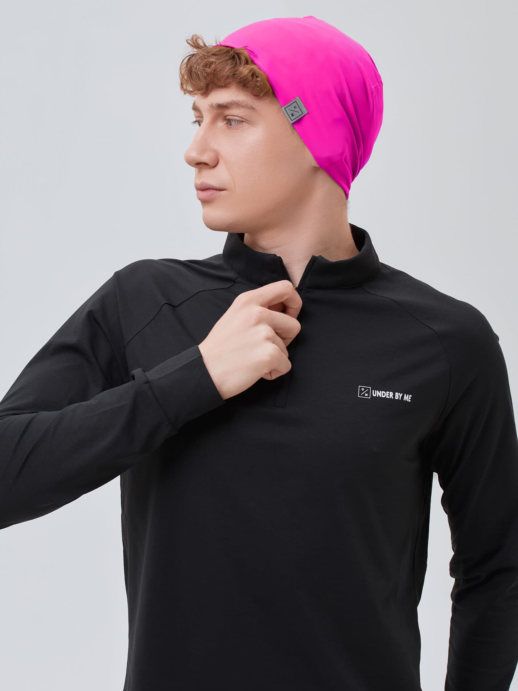 Шапка UNDER BY ME Pink 8