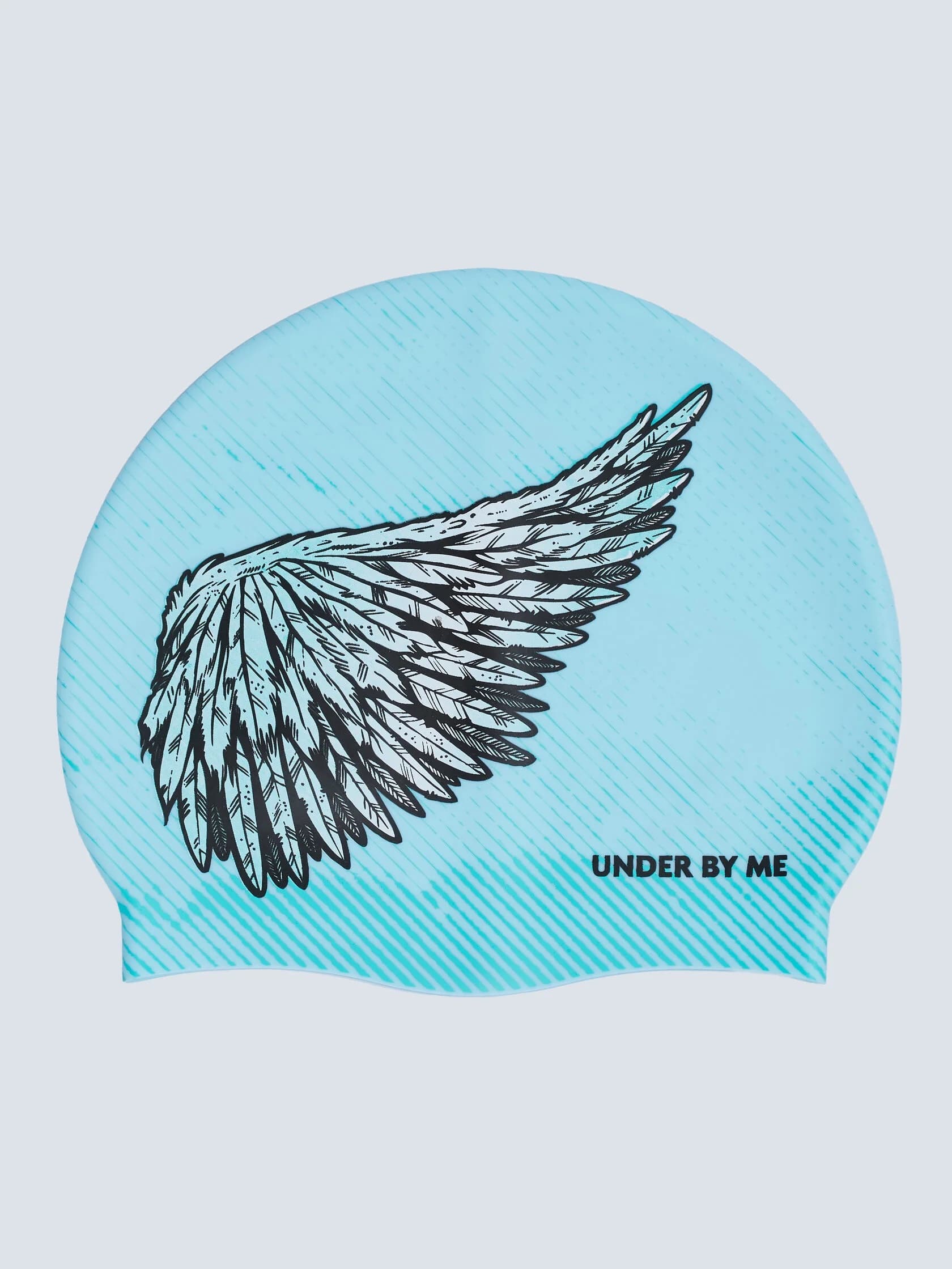 Шапочка для плавания UNDER BY ME Blue Wing