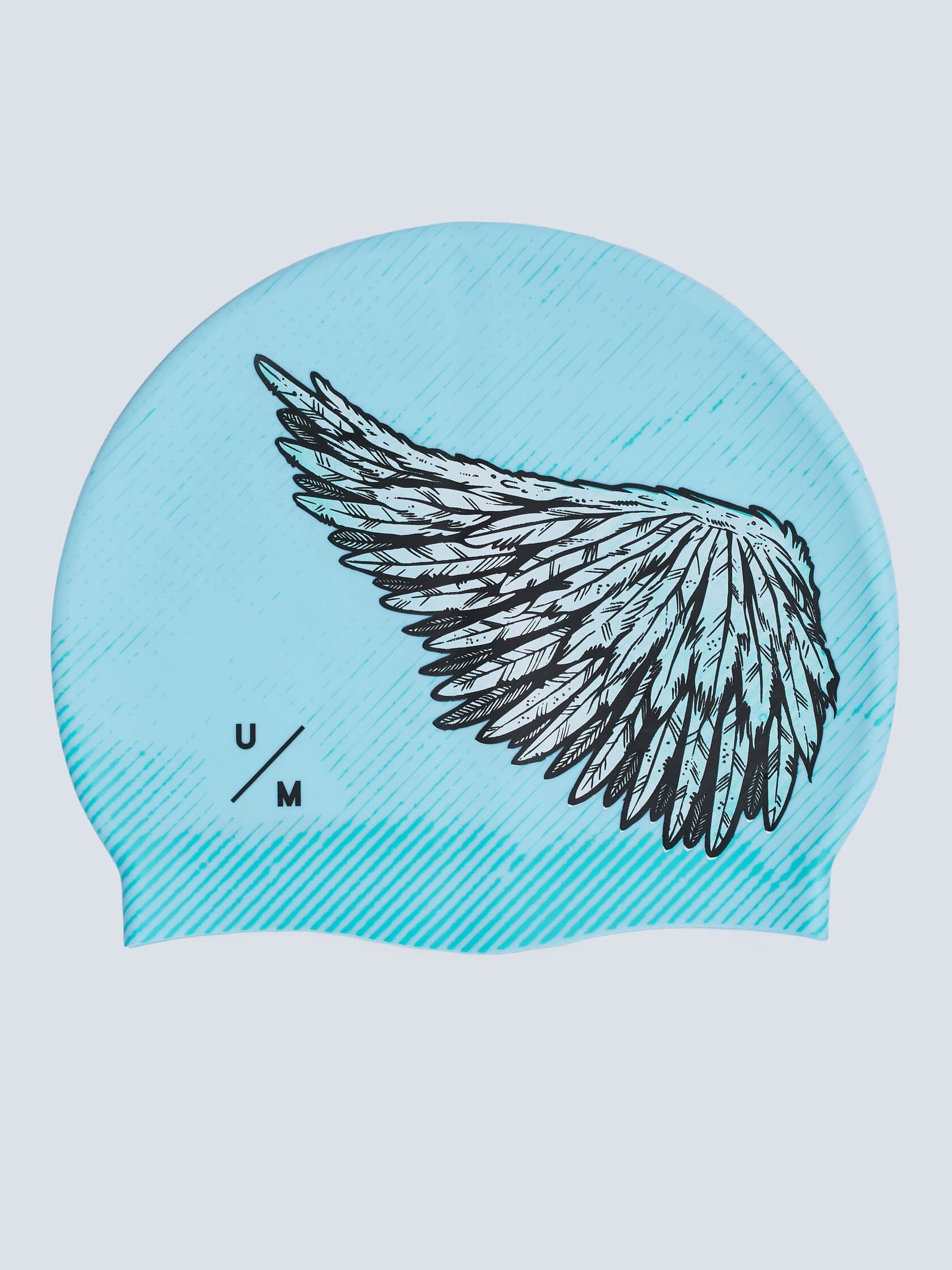 Шапочка для плавания UNDER BY ME Blue Wing