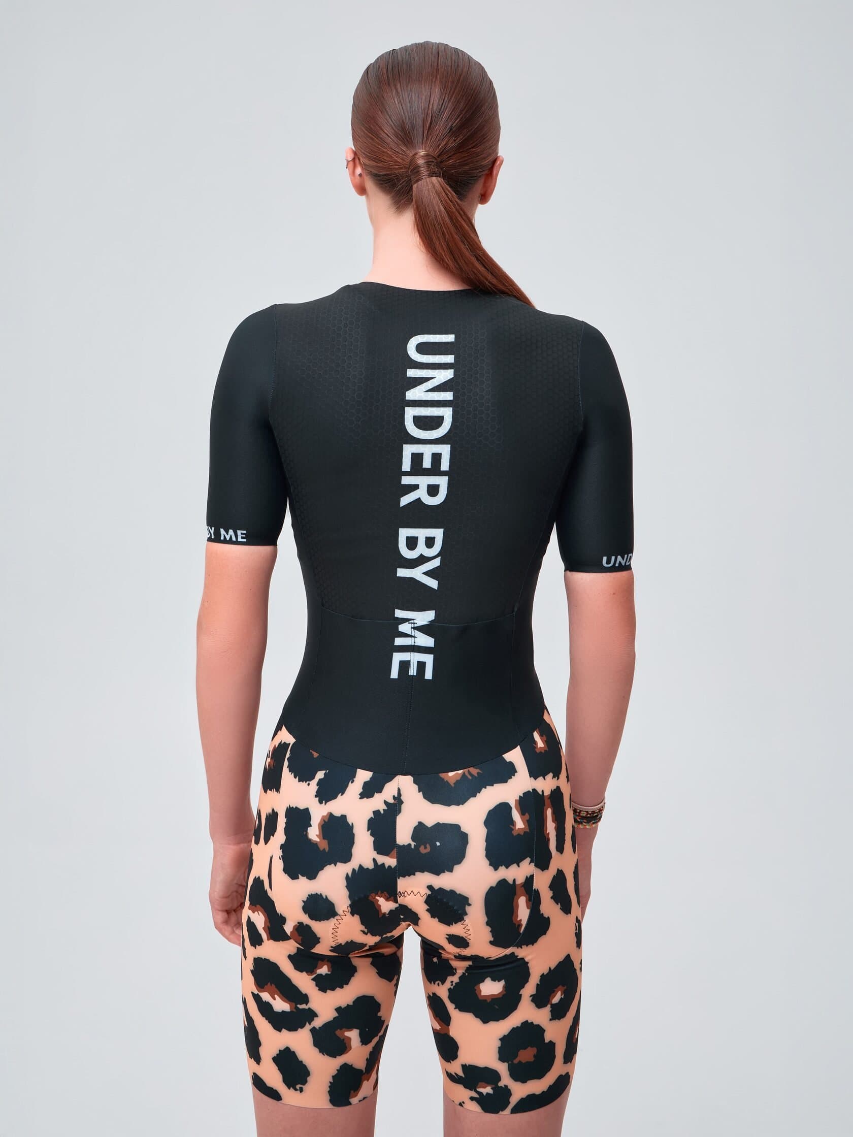 Трисьют UNDER BY ME Leopard Black top женский 2