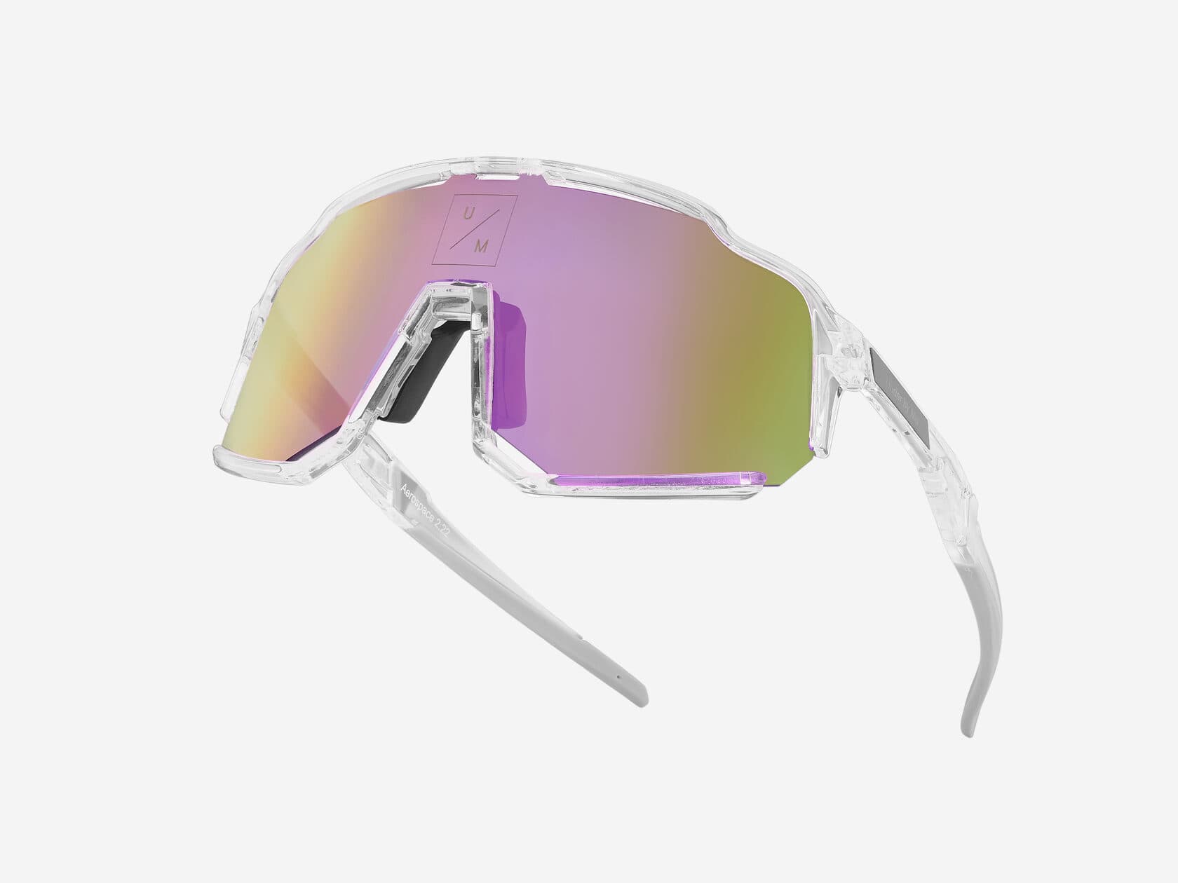 Солнцезащитные спортивные очки UNDER BY ME Aerospace transparent Purple 2