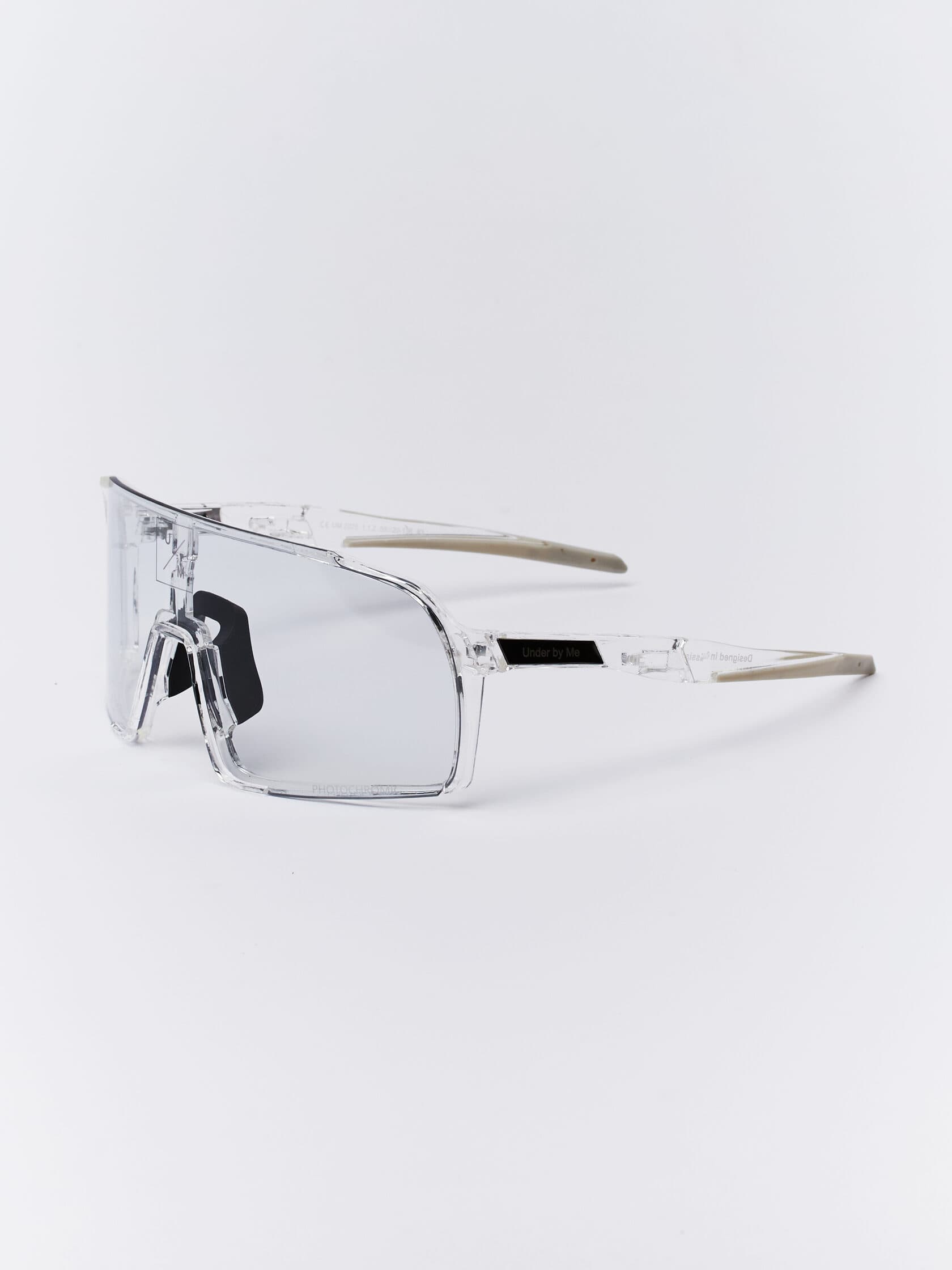 Солнцезащитные спортивные очки UNDER BY ME transparent photochromic Black 2