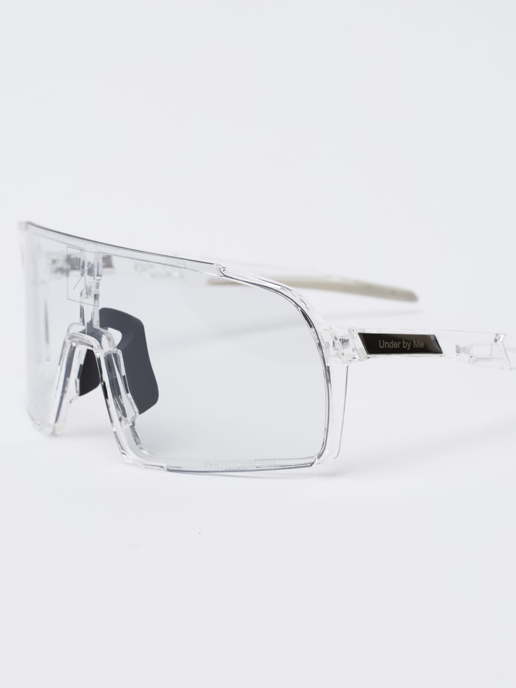Солнцезащитные спортивные очки UNDER BY ME transparent photochromic Black 3