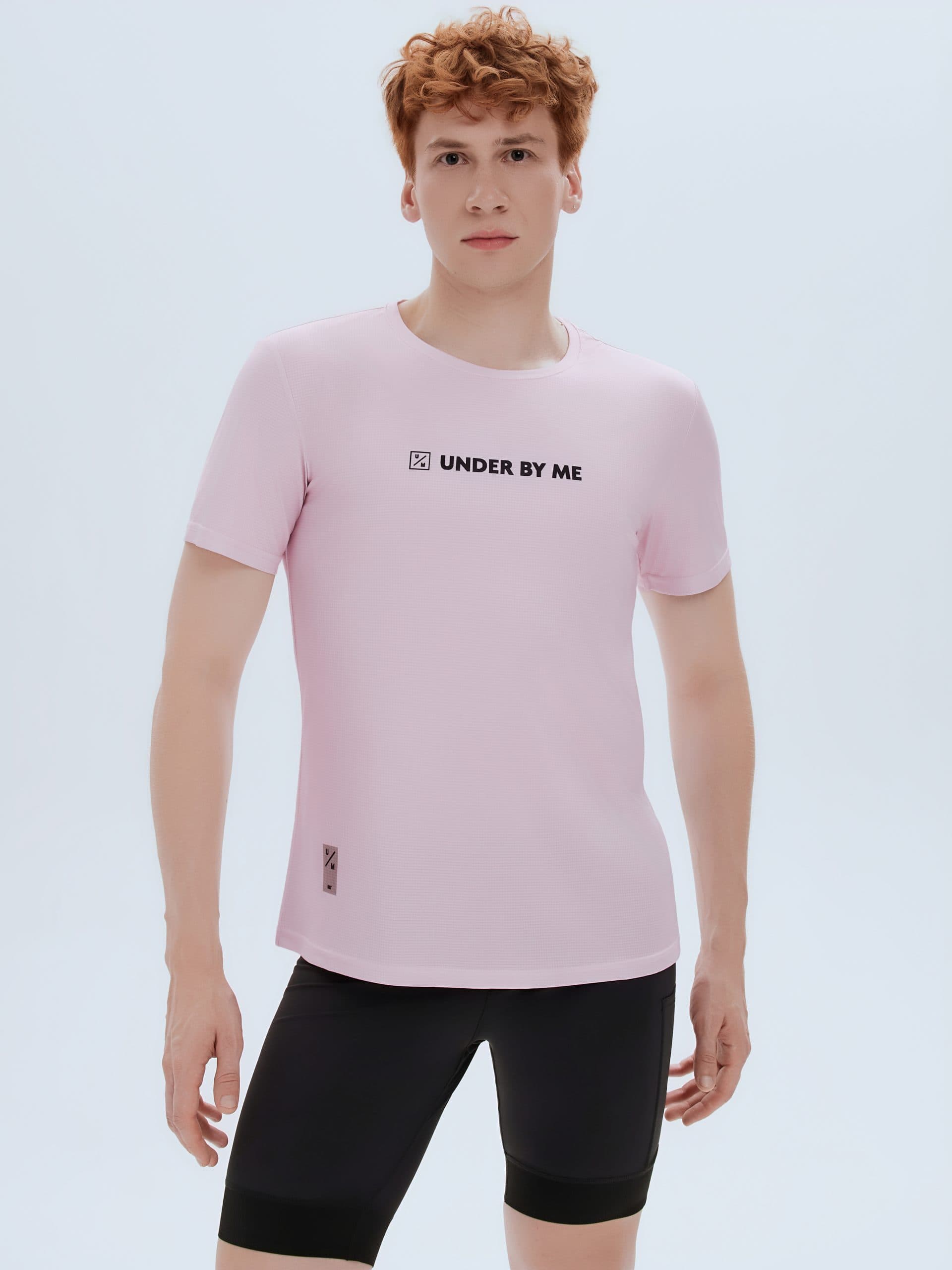 Футболка UNDER BY ME Dusty Pink Rose мужская (M)