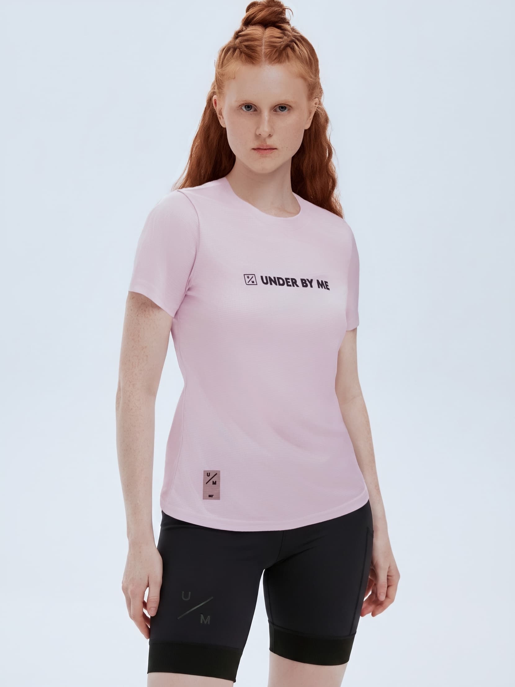 Футболка UNDER BY ME Dusty Pink Rose женская (M)